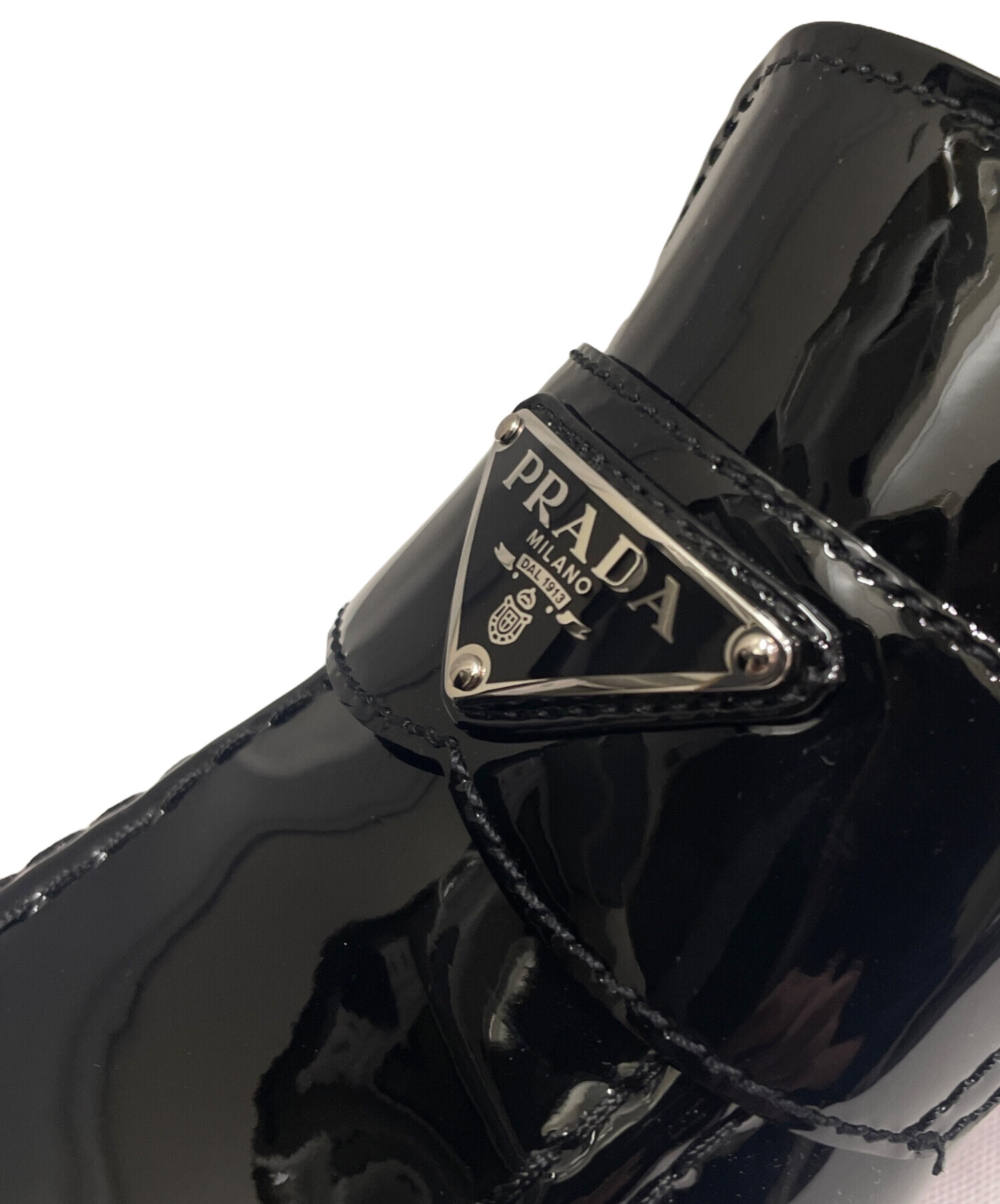 中古・古着通販】PRADA (プラダ) エナメルパンプス ブラック サイズ:36