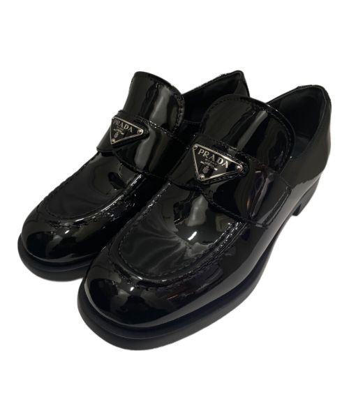 中古・古着通販】PRADA (プラダ) エナメルパンプス ブラック サイズ:36