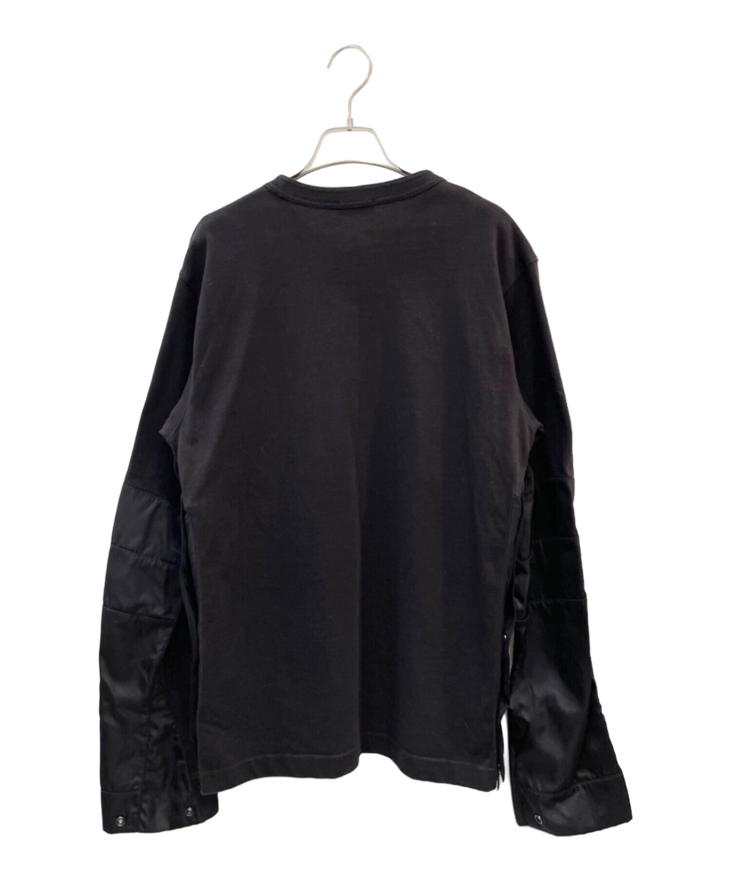 ディオール DIOR サカイ Sacai ドッキング 切替 長袖 ナイロン