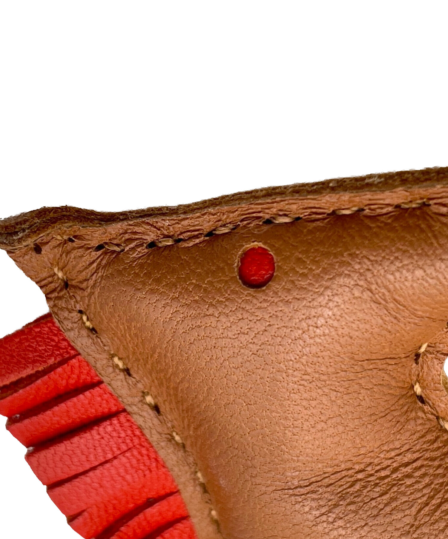 中古・古着通販】HERMES (エルメス) ロデオPM ゴールド×ルージュ