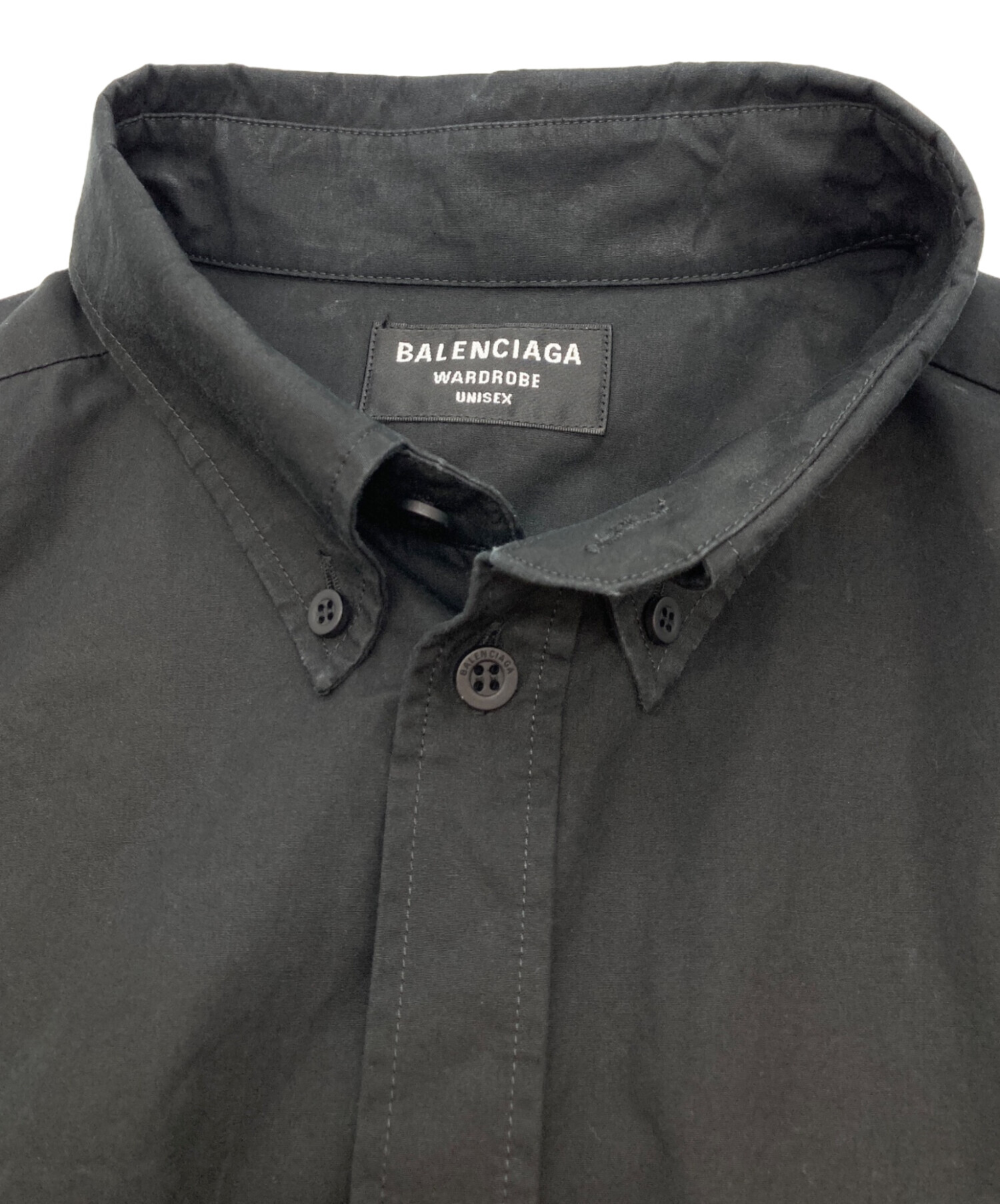 中古・古着通販】BALENCIAGA (バレンシアガ) バックロゴシャツ