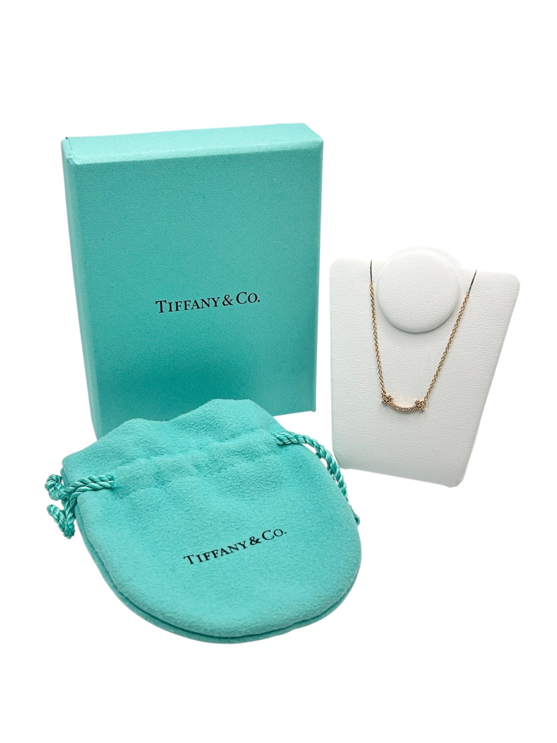 中古・古着通販】TIFFANY & Co. (ティファニー) Tスマイルダイヤ