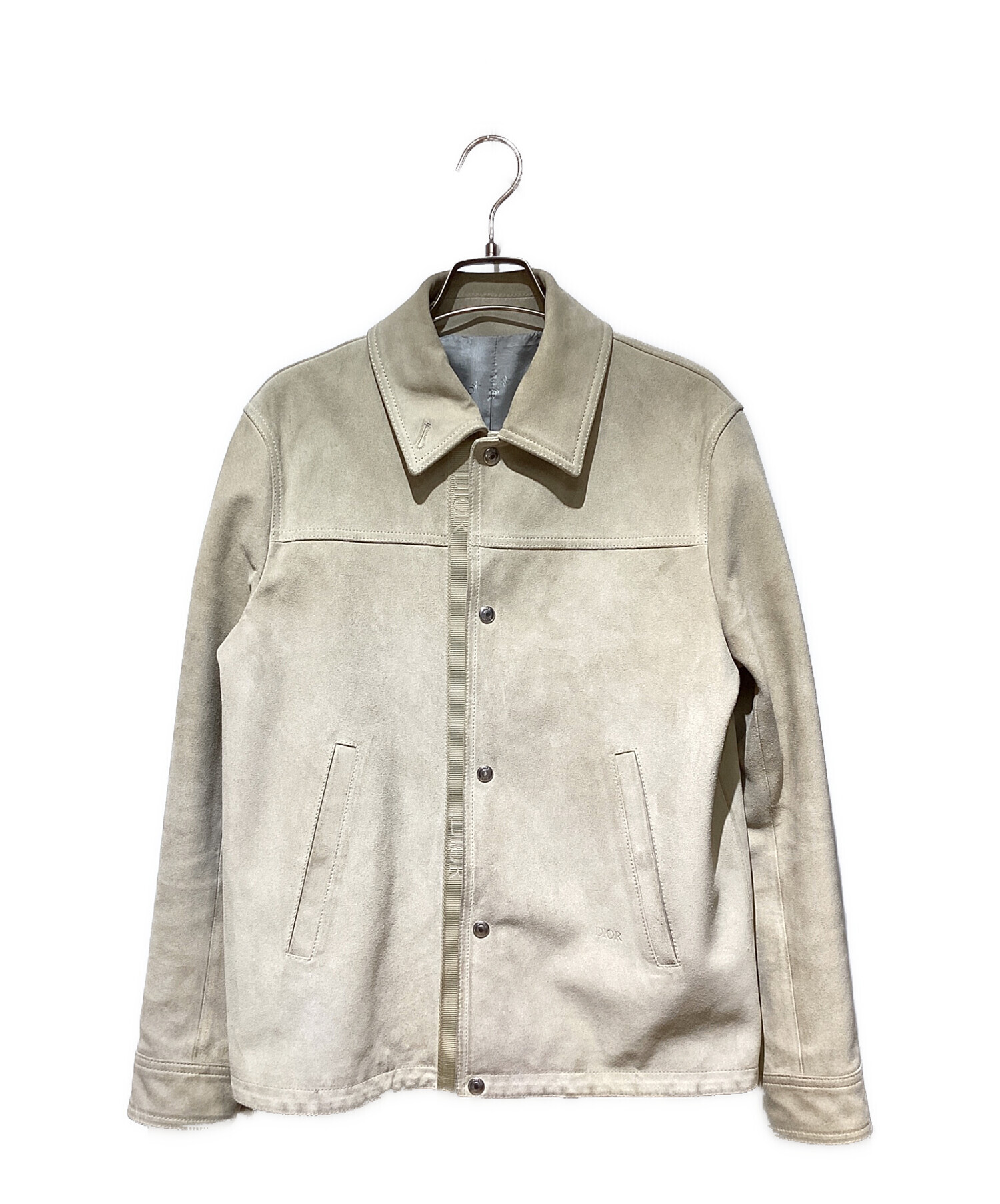 中古・古着通販】DIOR HOMME (ディオール オム) Tape logo suede  