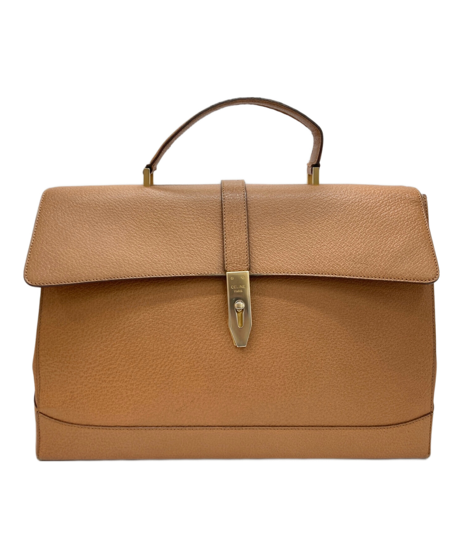 中古・古着通販】CELINE (セリーヌ) ビジネスバッグ ベージュ