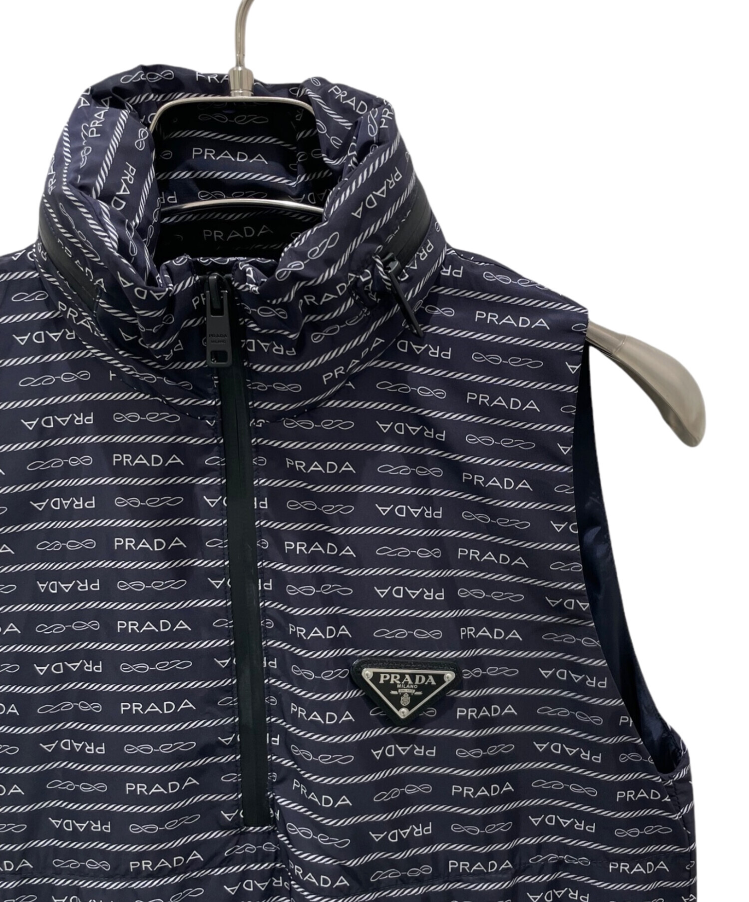 プラダ　ナイロンワンピース PRADA ♢ ノースリーブ ナイロン ワンピース ドレス プラダ 正規