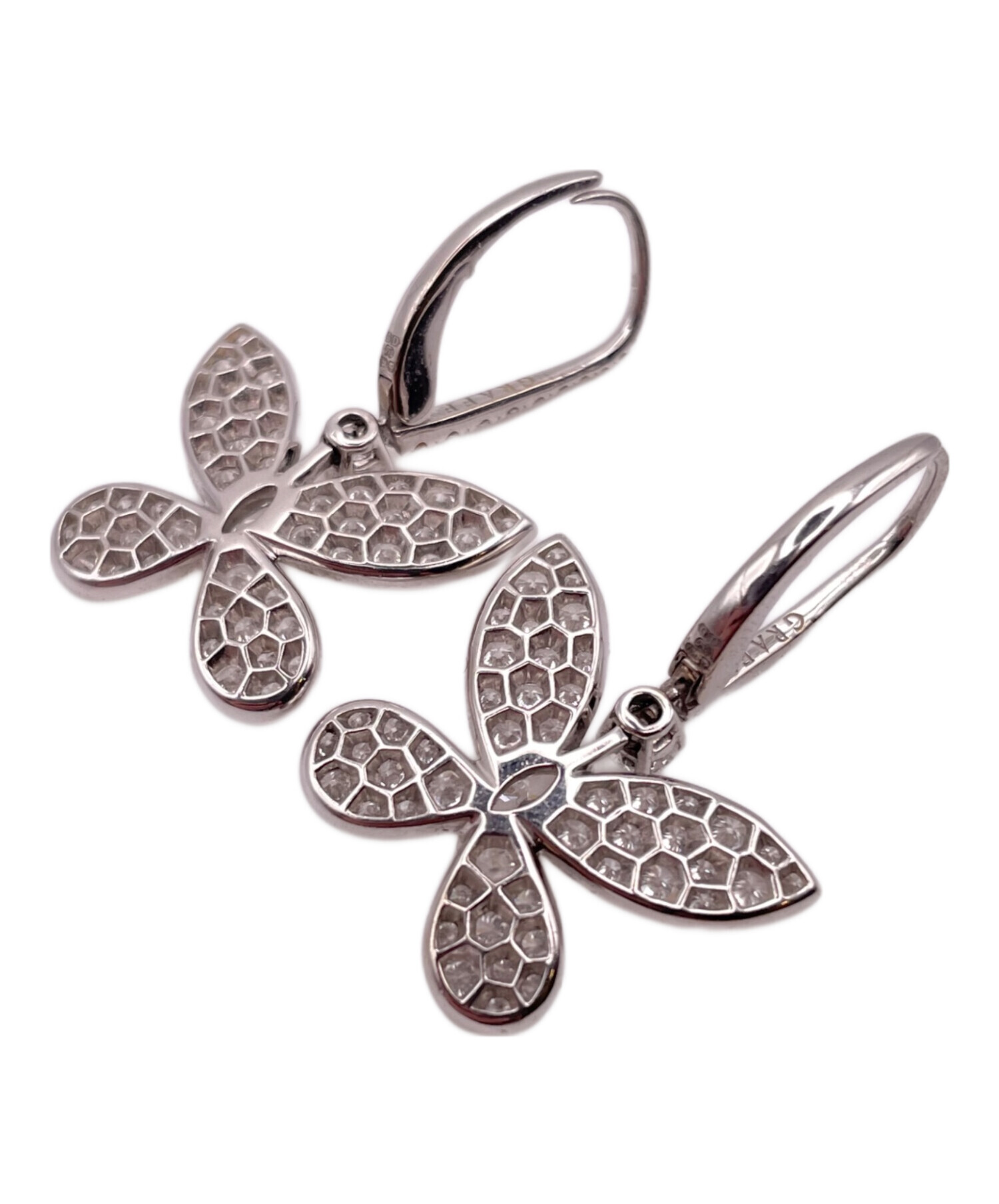 中古・古着通販】GRAFF (グラフ) パヴェ バタフライ ミニ ダイヤモンド