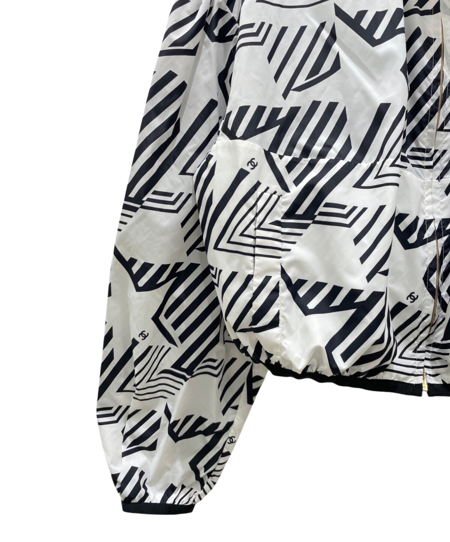 中古・古着通販】CHANEL (シャネル) P74 ココビーチナイロンブルゾン