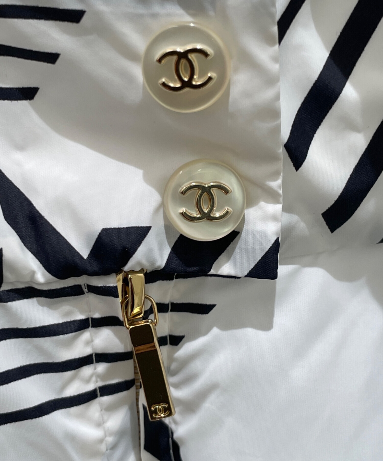 中古・古着通販】CHANEL (シャネル) P74 ココビーチナイロンブルゾン