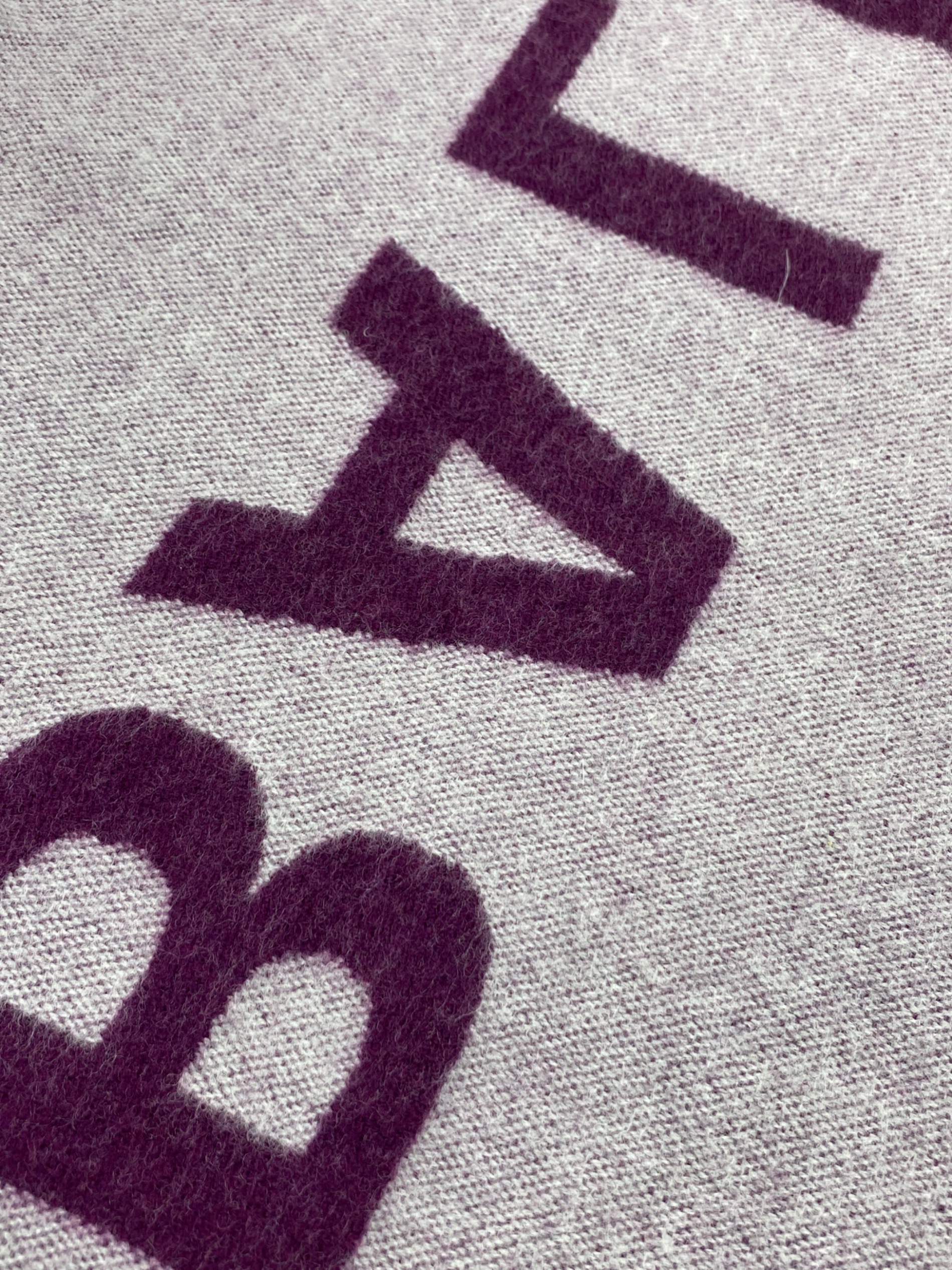 中古・古着通販】BALENCIAGA (バレンシアガ) ロゴウールマフラー