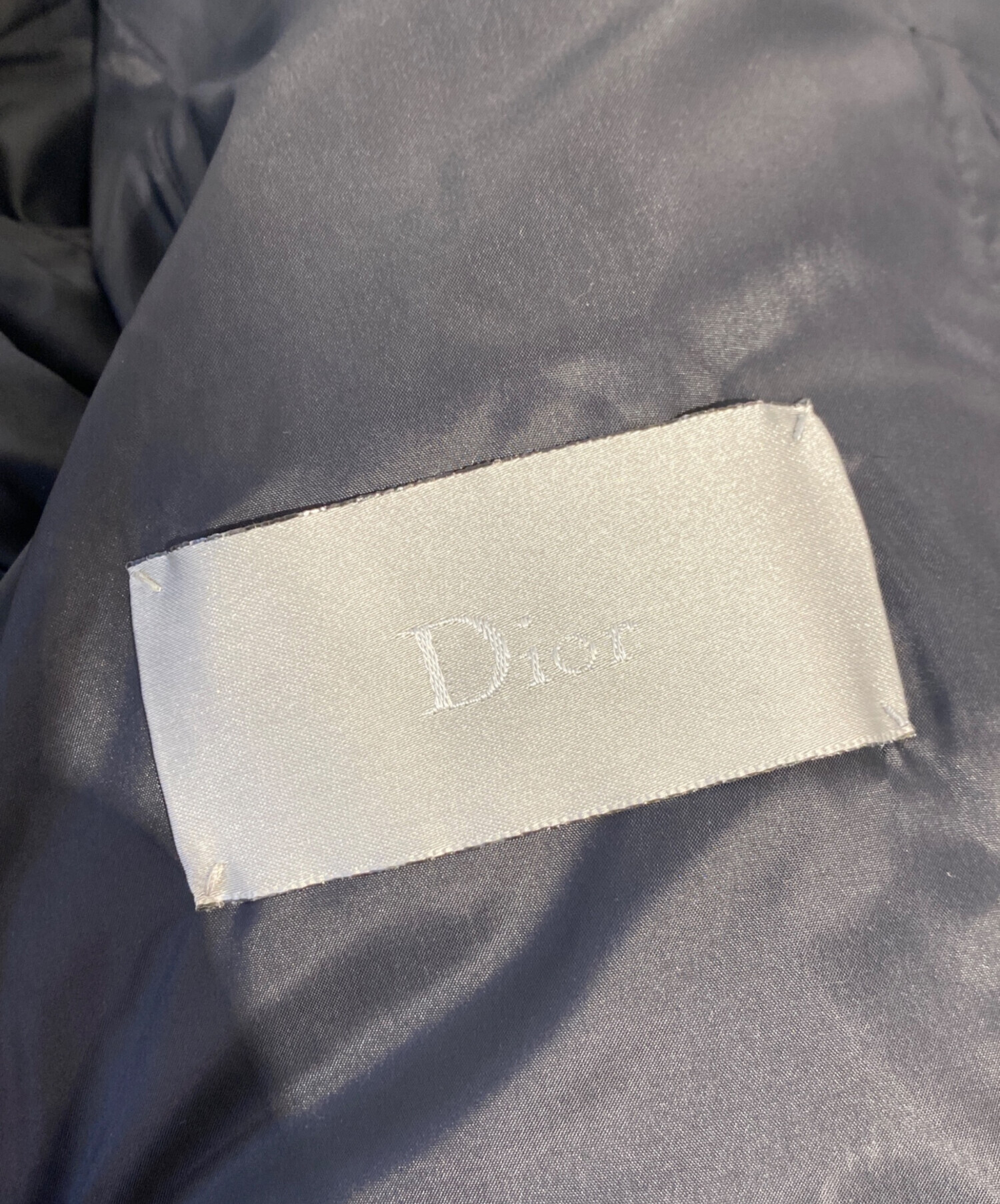 中古・古着通販】DIOR HOMME (ディオール オム) レザートリムダウン