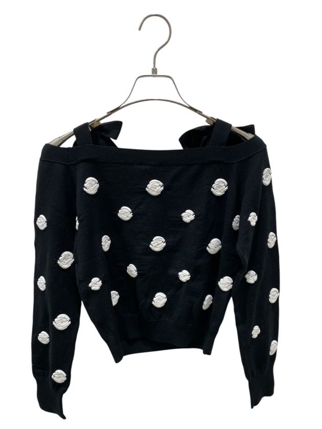 中古・古着通販】CHANEL (シャネル) カメリアリボンオフショルダー 