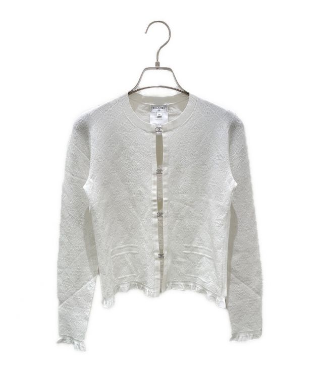 中古・古着通販】CHANEL (シャネル) ココボタンニットカーディガン