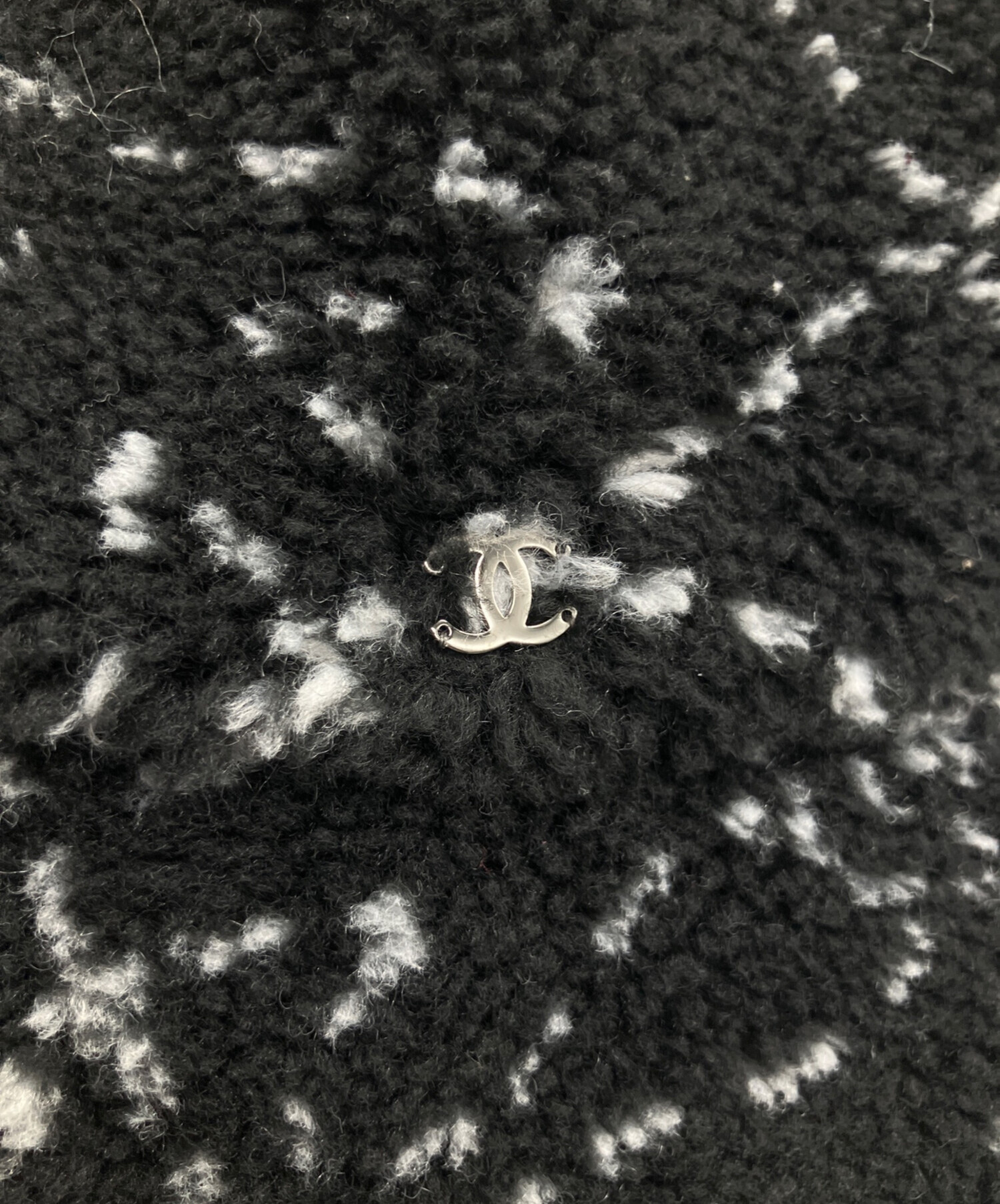 中古・古着通販】CHANEL (シャネル) CC Logo Bucket Hat Black/ココ