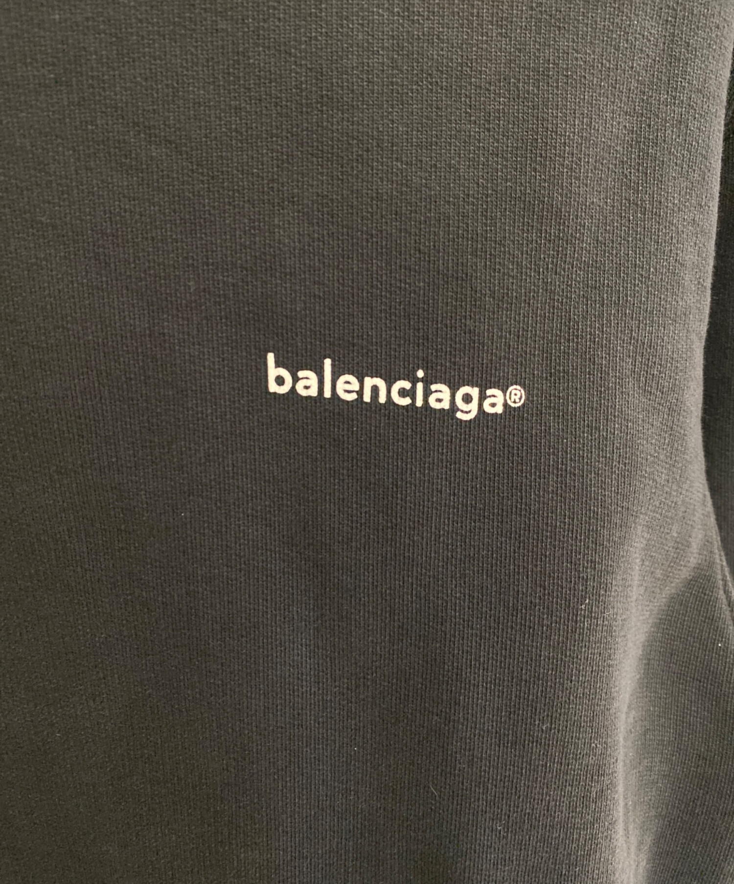 中古・古着通販】BALENCIAGA (バレンシアガ) ロゴプリントパーカー 