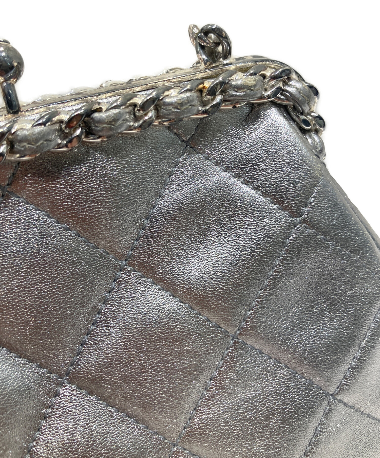 中古・古着通販】CHANEL (シャネル) マトラッセ がま口チェーン