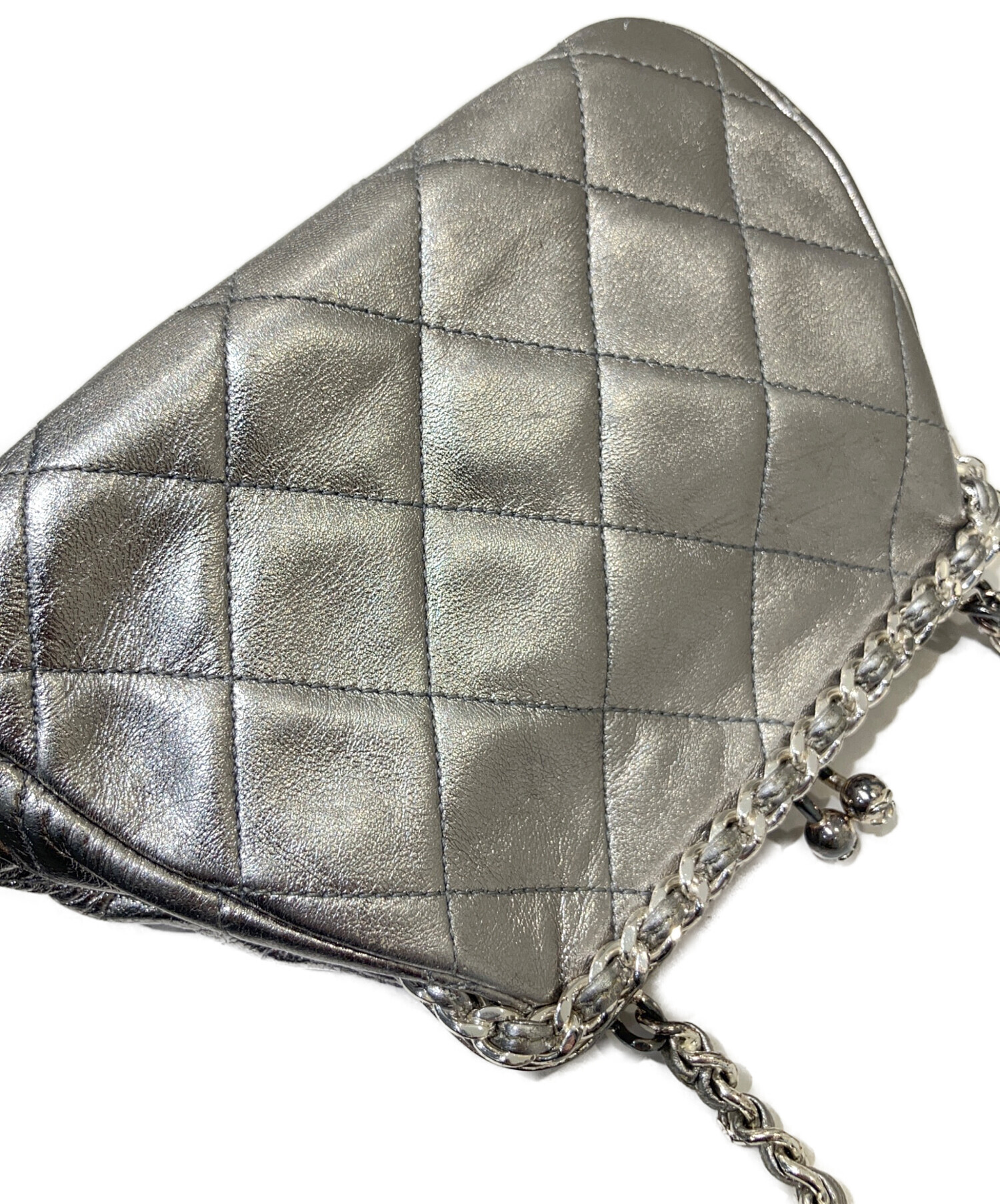 中古・古着通販】CHANEL (シャネル) マトラッセ がま口チェーン