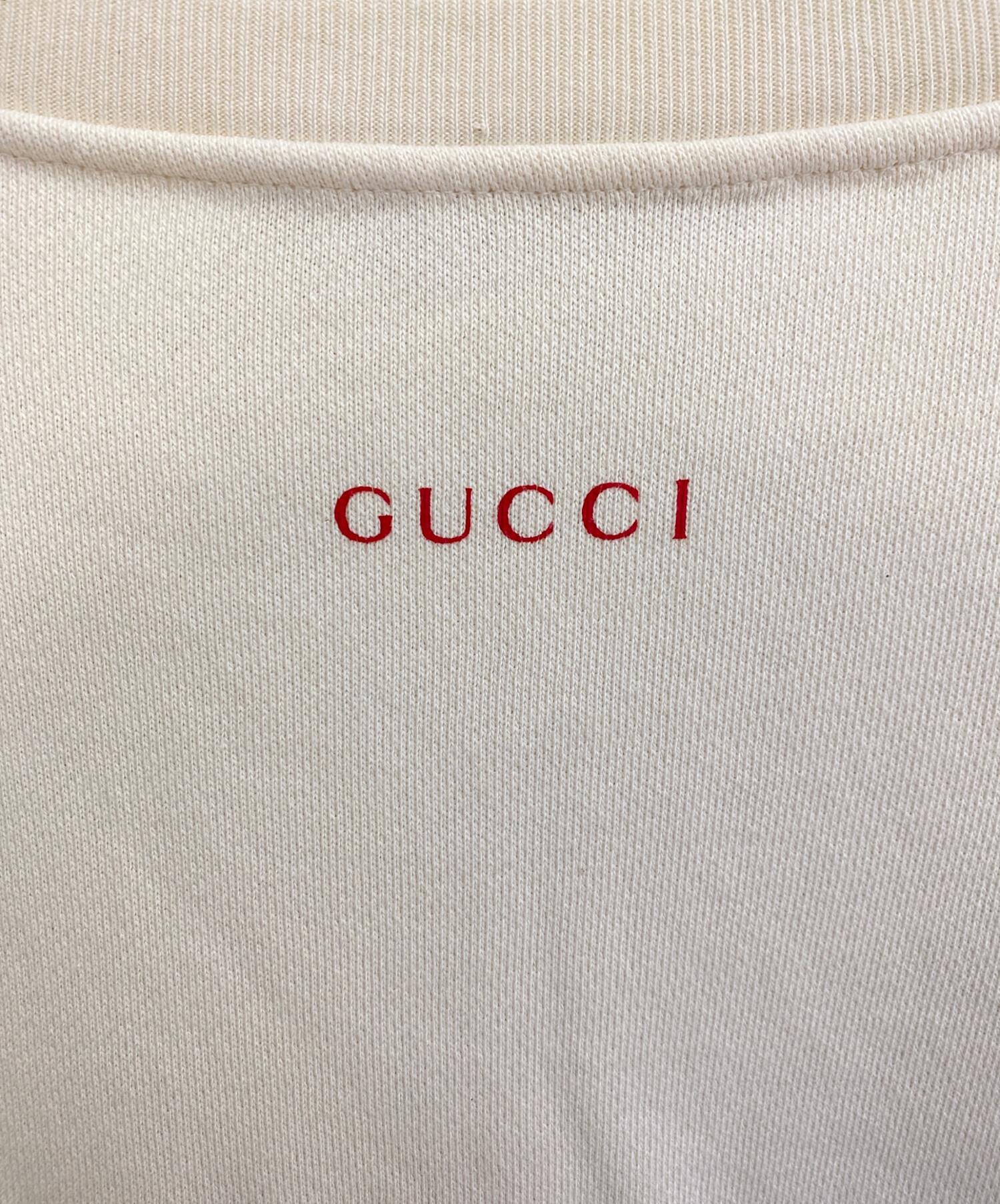 GUCCI MAISON D'AMOUR スウェット新品未使用 中古・古着通販】GUCCI (グッチ) MAISON DE L'AMOUR アイボリー サイズ