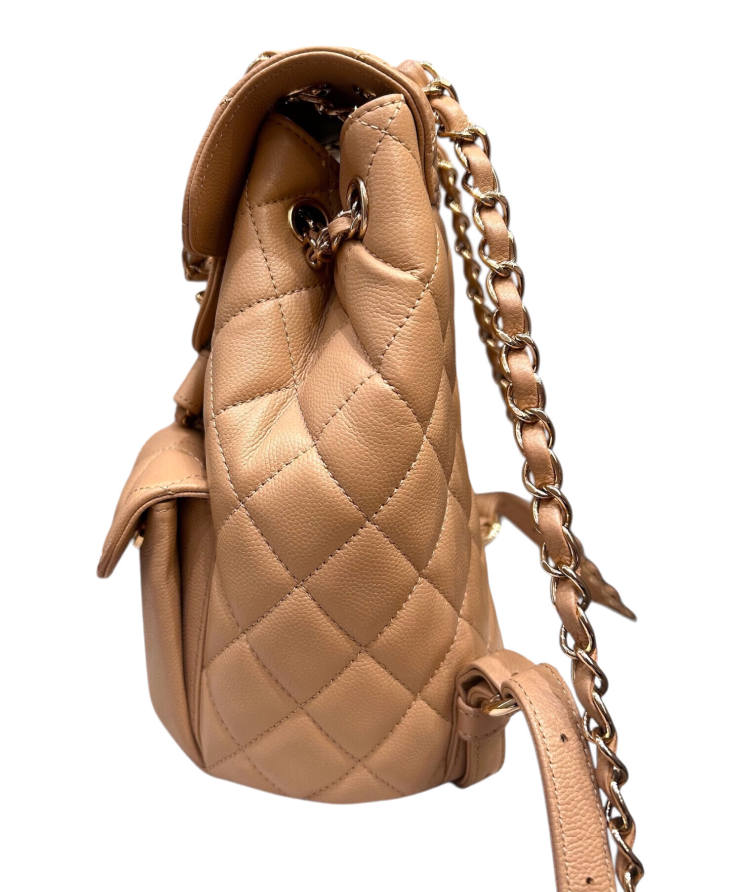 中古・古着通販】CHANEL (シャネル) マトラッセバッグパック ベージュ 