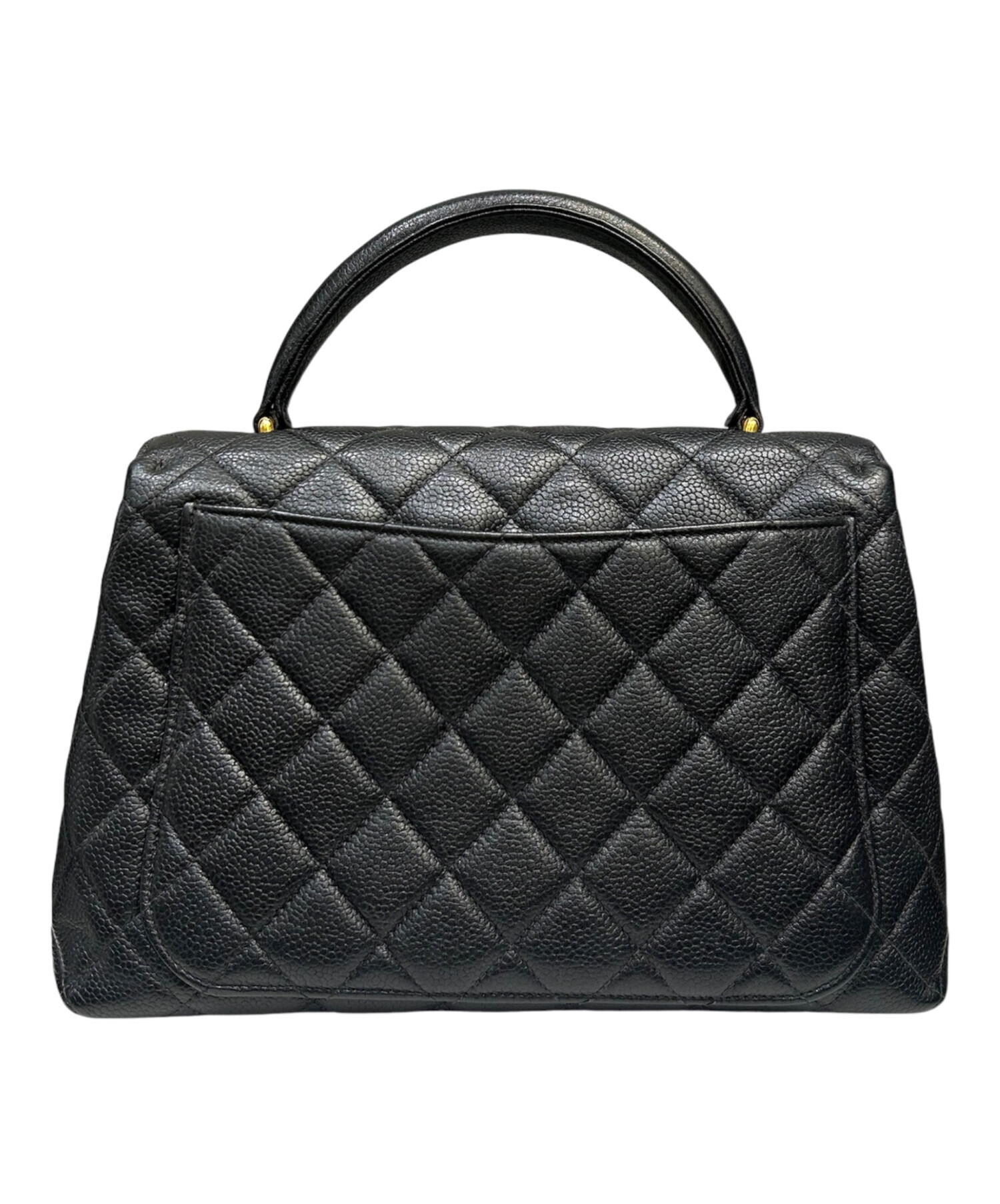 中古・古着通販】CHANEL (シャネル) マトラッセハンドバッグ ブラック 