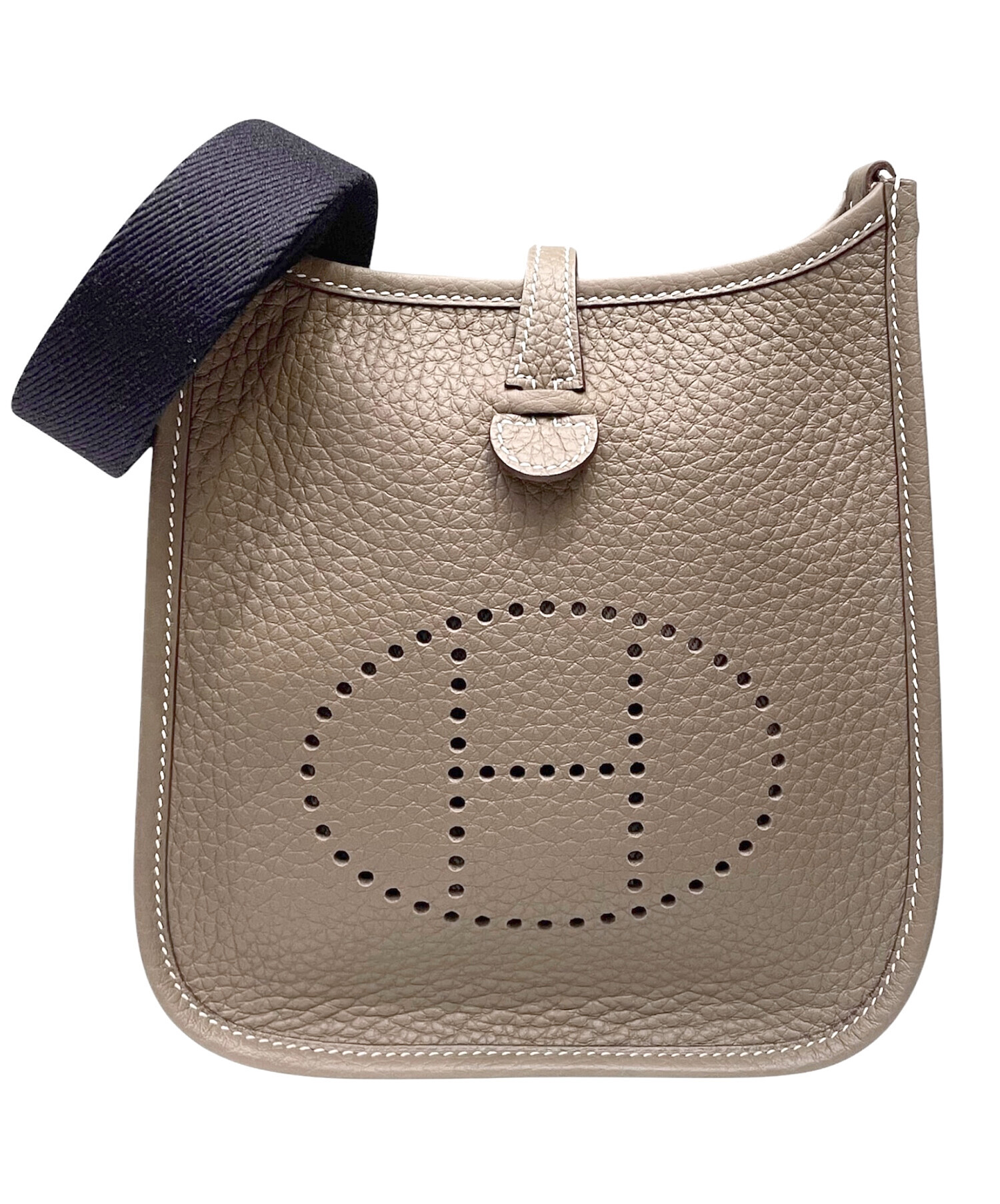 中古・古着通販】HERMES (エルメス) エブリン TPM エトゥープ×シルバー  