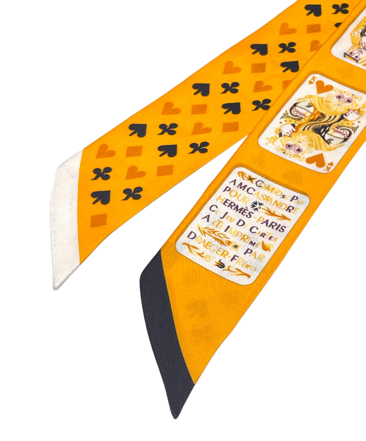 中古・古着通販】HERMES (エルメス) ツイリー Jeu De Cartes ジュドー