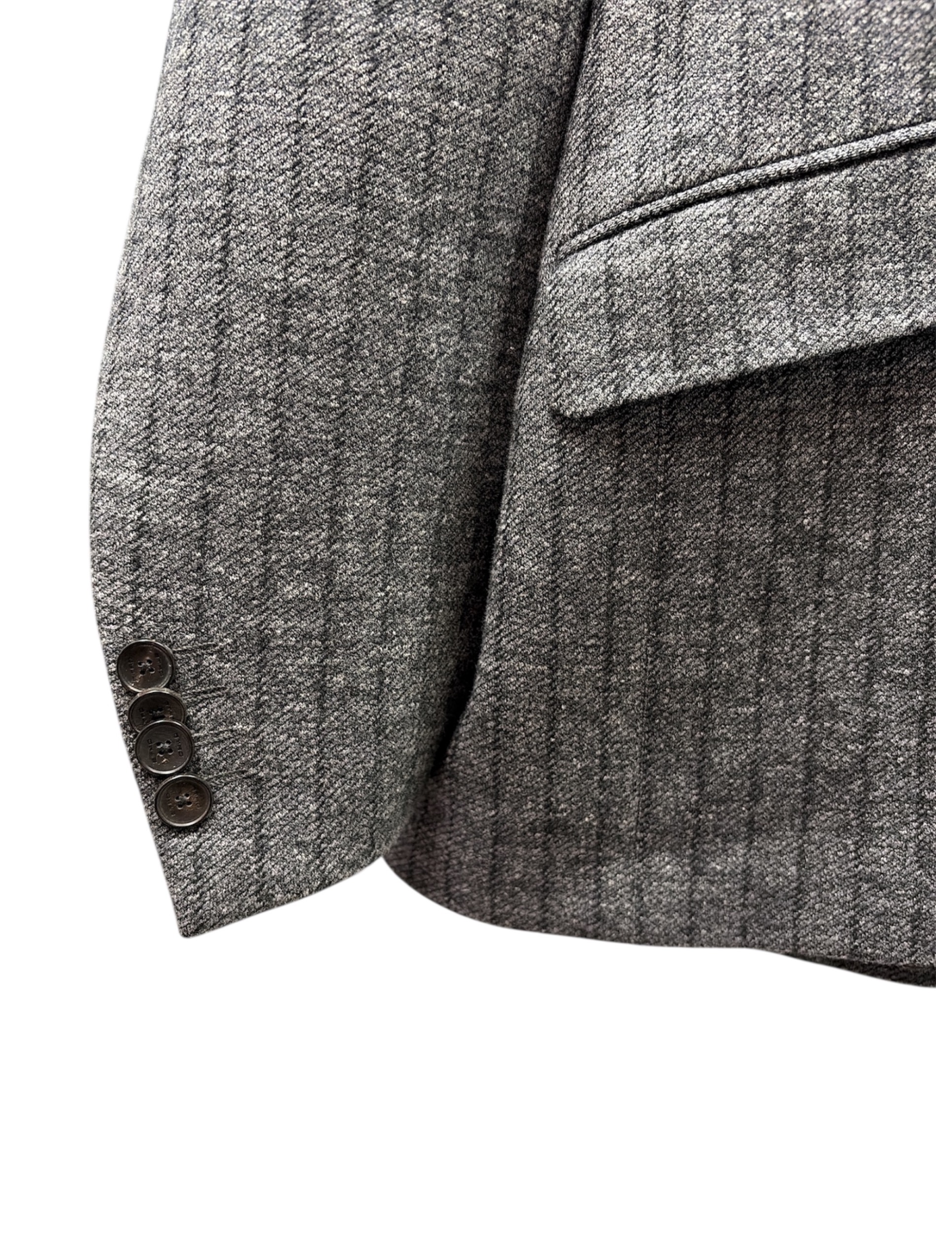 ETRO ジャケット　グレー　サイズ40 さ10 中古・古着通販】ETRO (エトロ) COMFORTETRO/コットンウール/2B