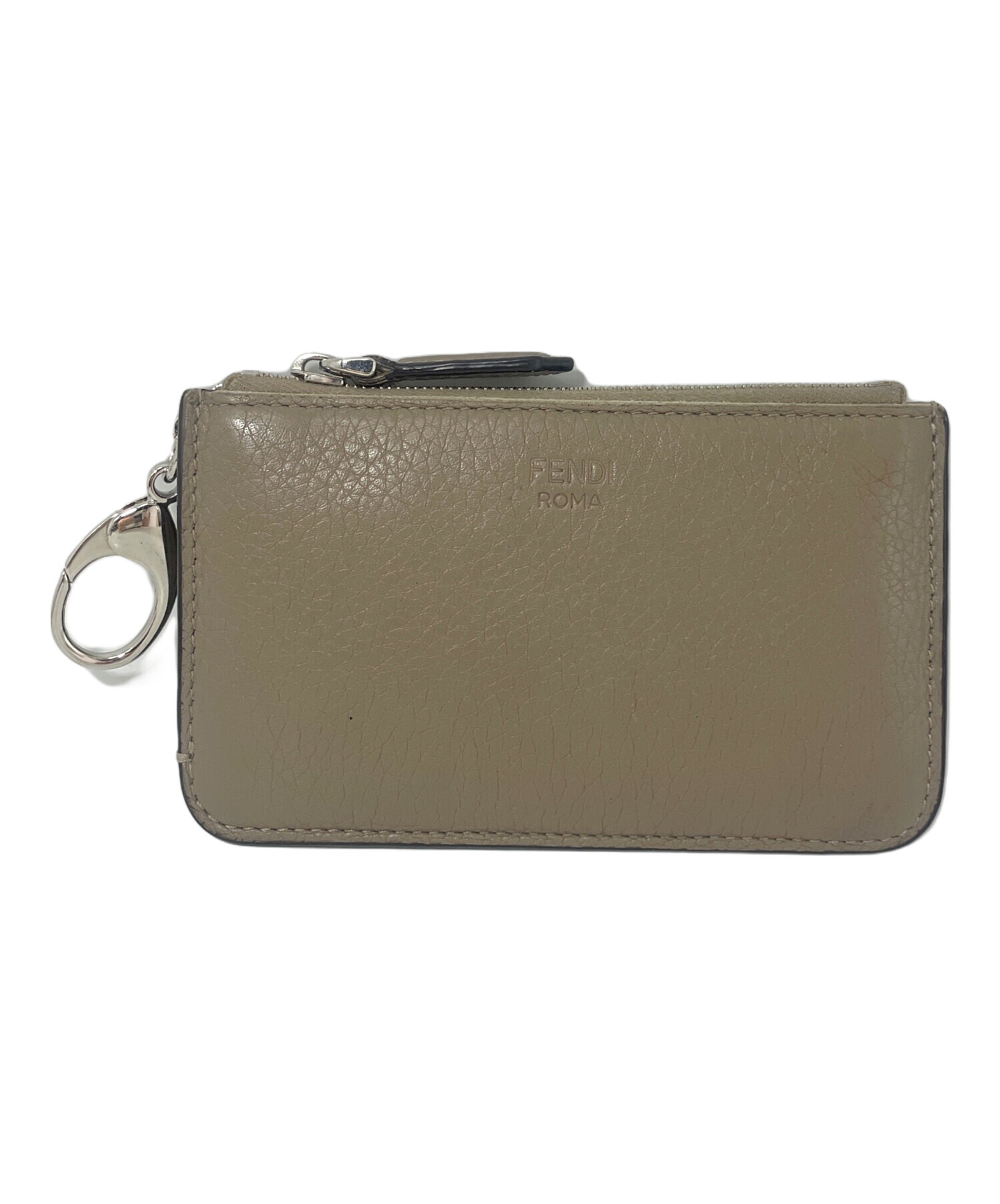 中古・古着通販】FENDI (フェンディ) コインケース ベージュ サイズ 