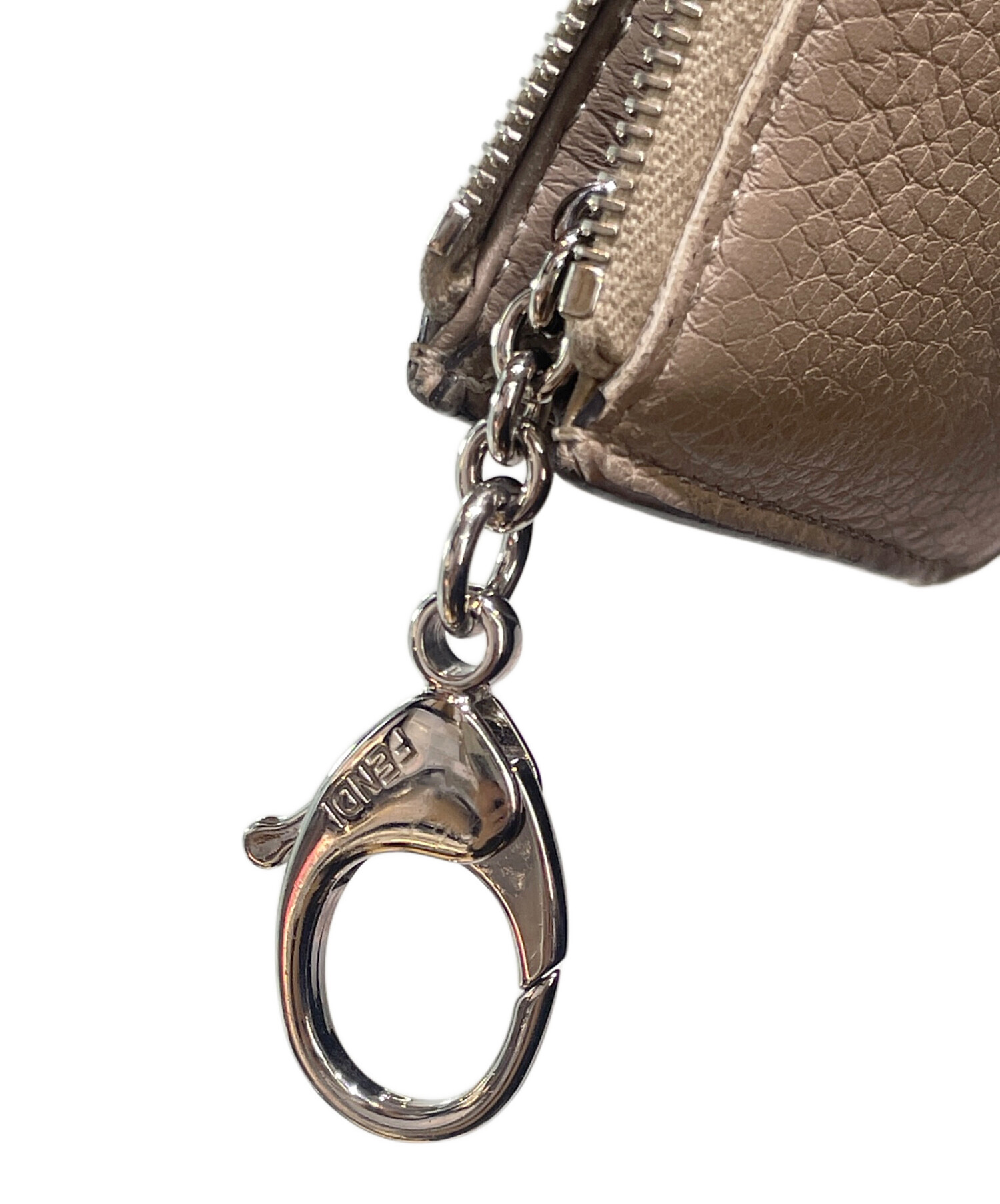 中古・古着通販】FENDI (フェンディ) コインケース ベージュ サイズ 