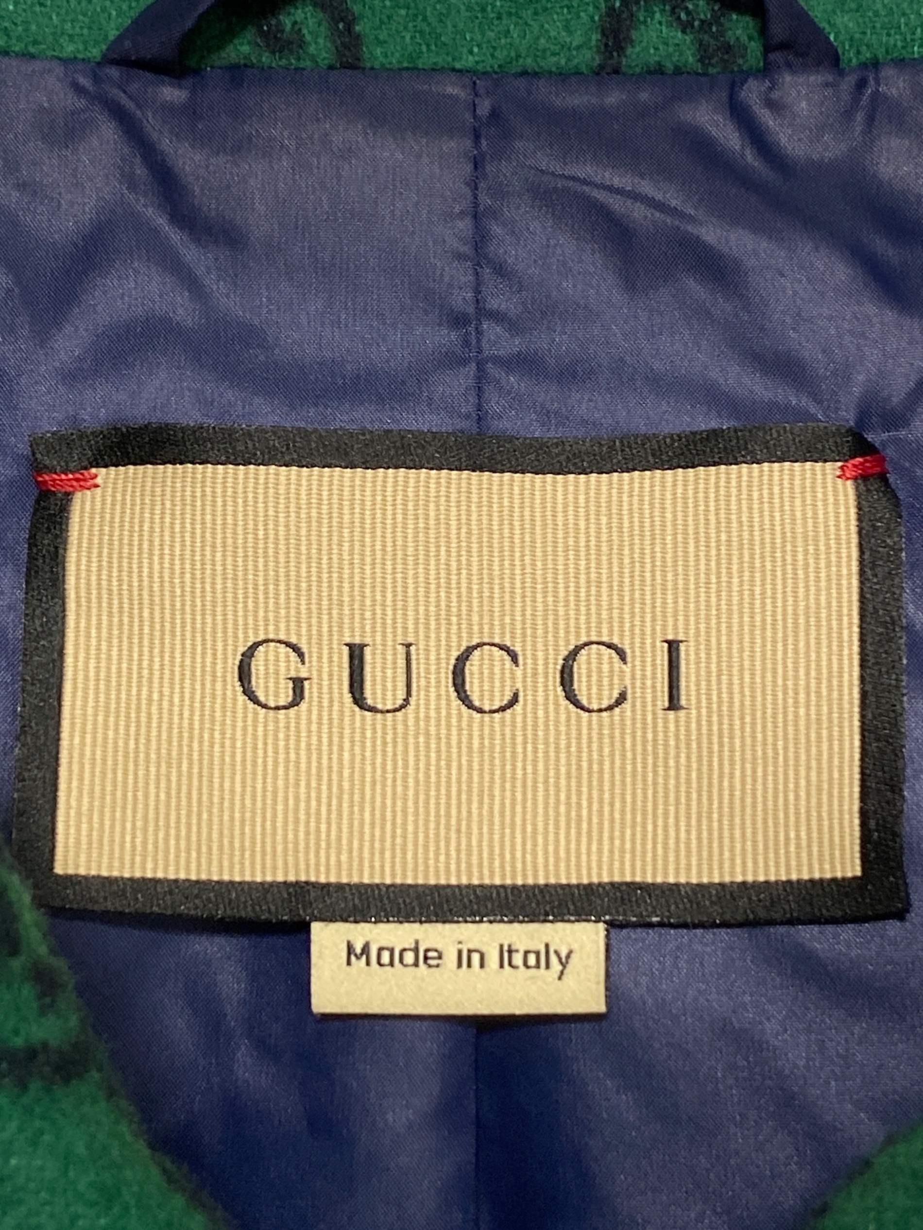 中古・古着通販】GUCCI (グッチ) GG ウールフランネル オーバー