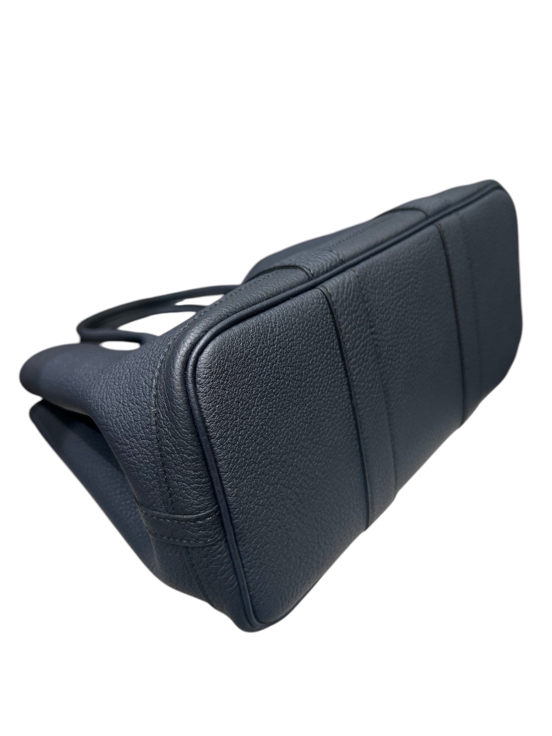 美品 HERMES ガーデンパーティ TPM ネイビー ガーデン・パーティTPM ブルードプリュス ネイビー 紺[H051568CK7P