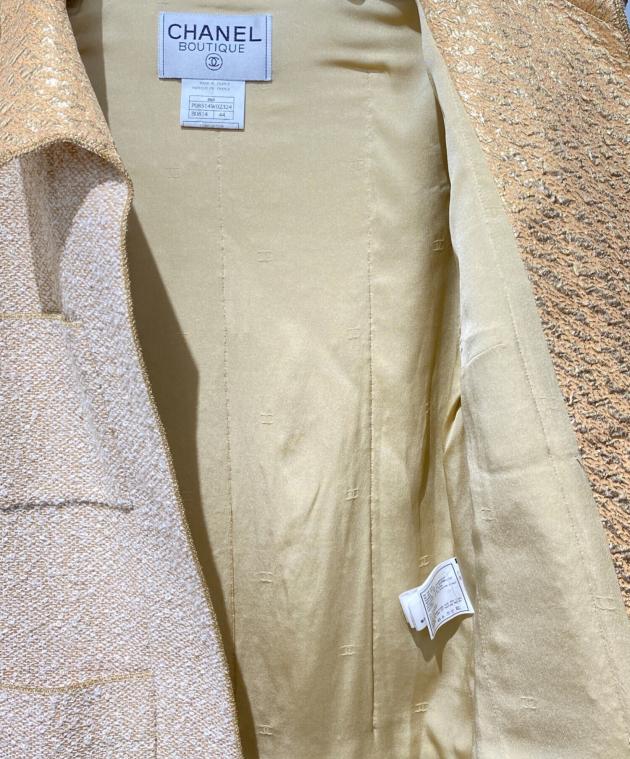 中古・古着通販】CHANEL (シャネル) ツィードセットアップ ベージュ