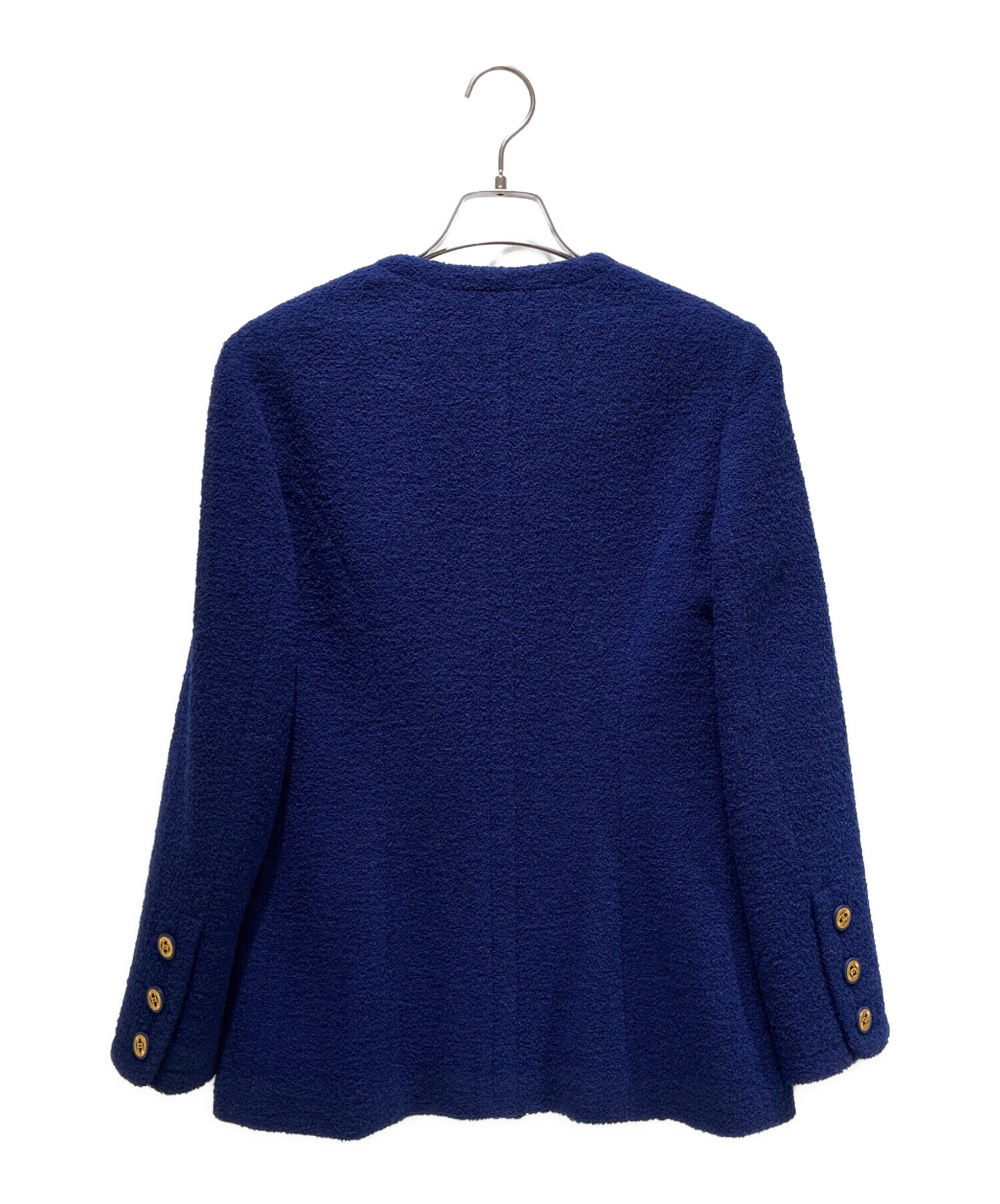 中古・古着通販】CHANEL (シャネル) ココボタンツイードセットアップ