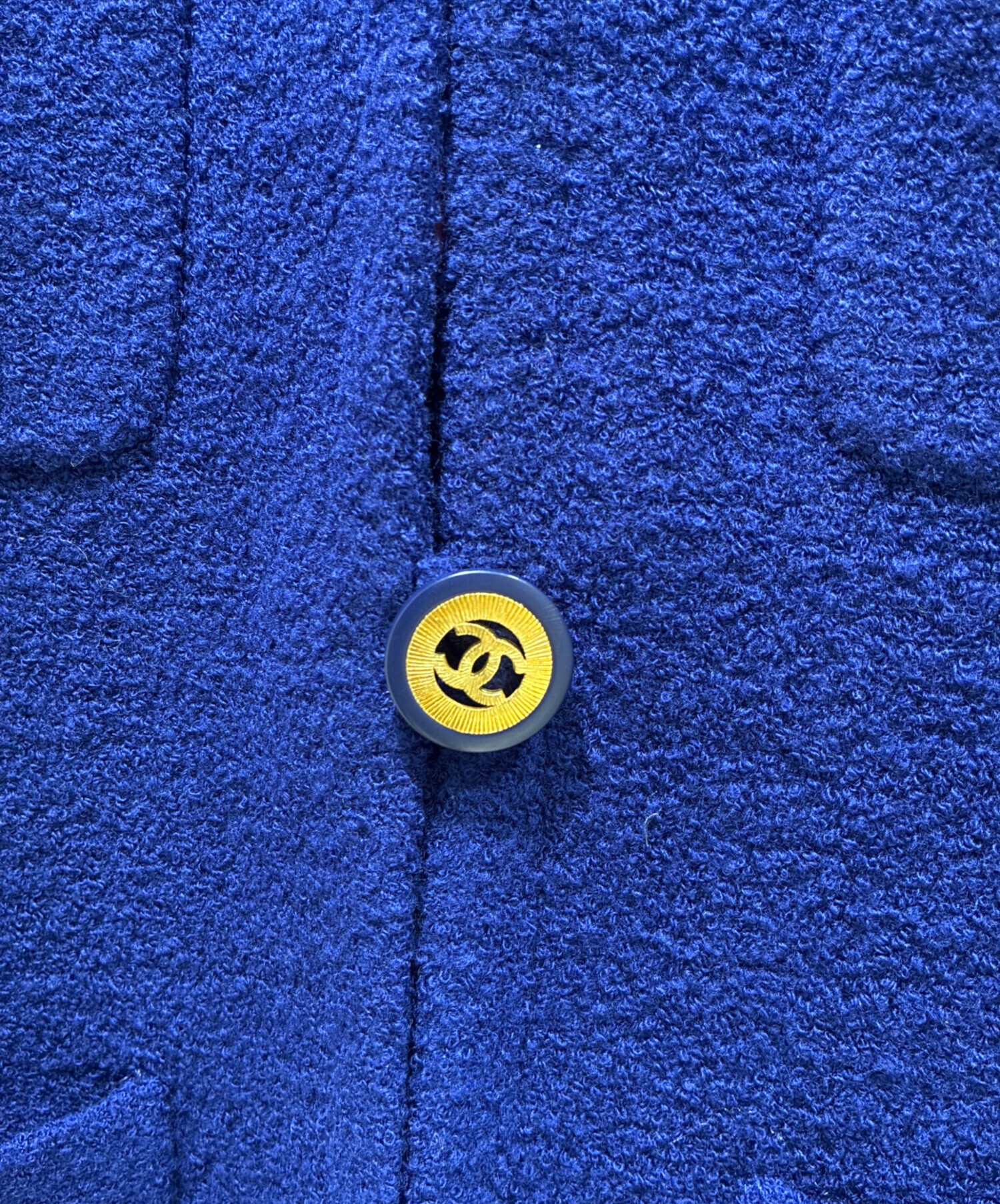 中古・古着通販】CHANEL (シャネル) ココボタンツイードセットアップ