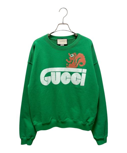 中古・古着通販】GUCCI (グッチ) スカンクプリントクルーネックニット