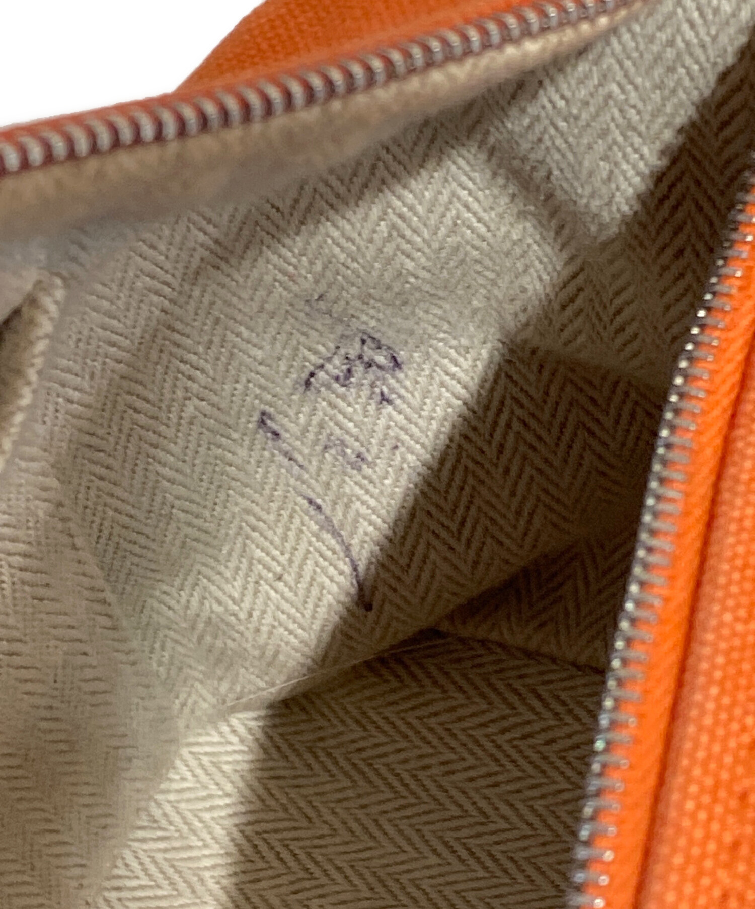 中古・古着通販】HERMES (エルメス) ブリッドアブラックPM オレンジ