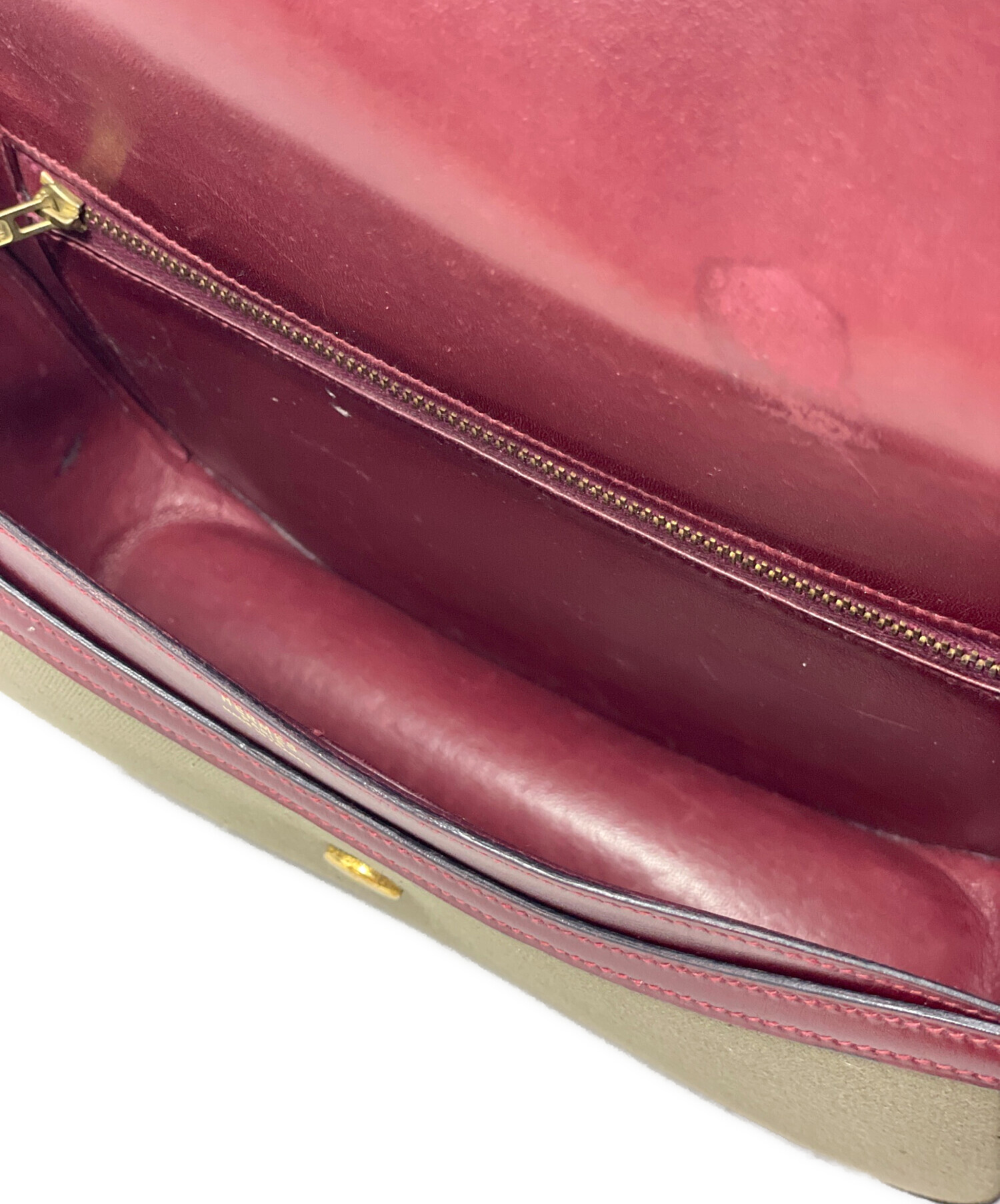 中古・古着通販】HERMES (エルメス) フラップショルダーバッグ