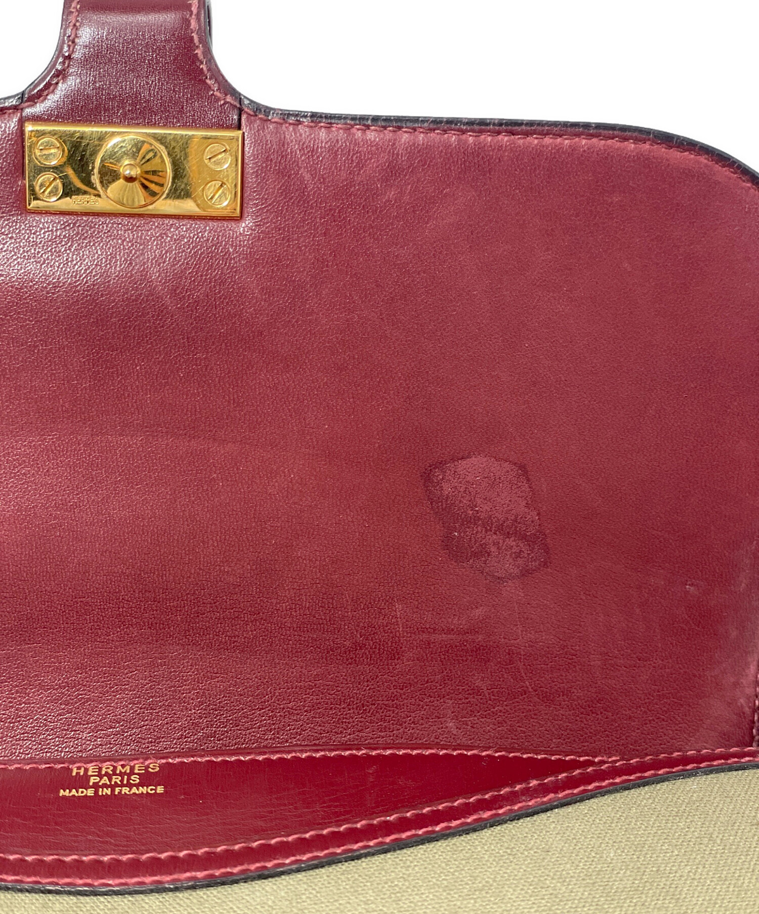 中古・古着通販】HERMES (エルメス) フラップショルダーバッグ