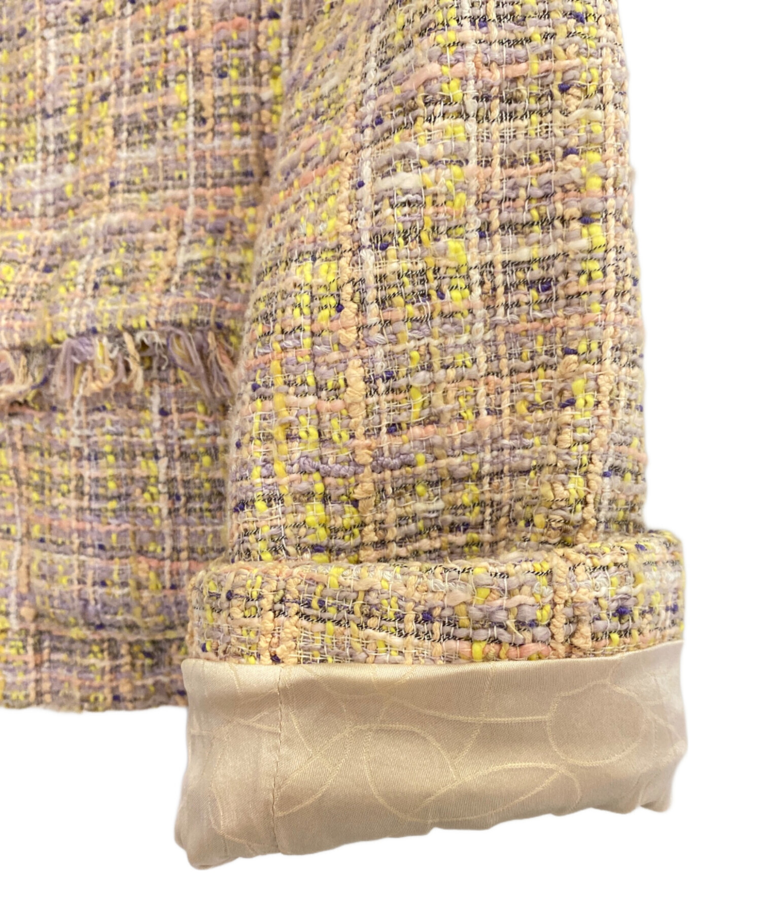 売り切り価格 p51 CHANEL マルチカラーツイードジャケット 36 売り切り価格 p51 CHANEL マルチカラーツイードジャケット 36 売り切り