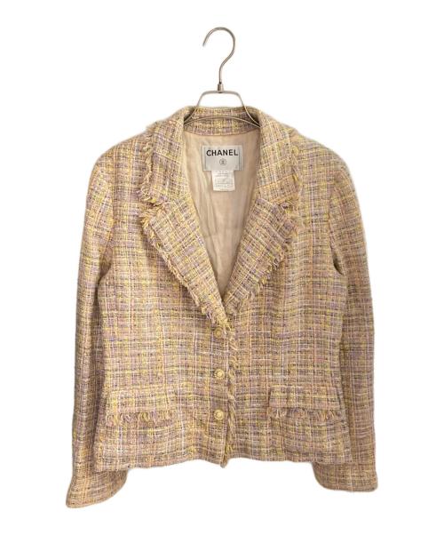 中古・古着通販】CHANEL (シャネル) ツイードジャケット マルチカラー