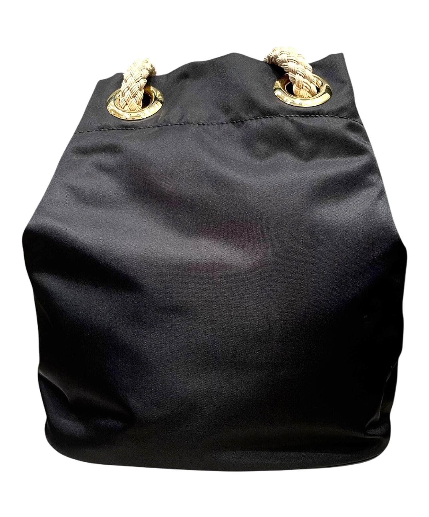 PRADA プラダ ハンドバッグ マリナースモール バケットバッグ Re-Nylon 肩掛け メンズ レディース 1BE082 ナイロン    ブラック 黒 シルバー金具 レディース【中古品】 Black Prada Mariner Re-Nylon small bucket bag | PRADA - United States