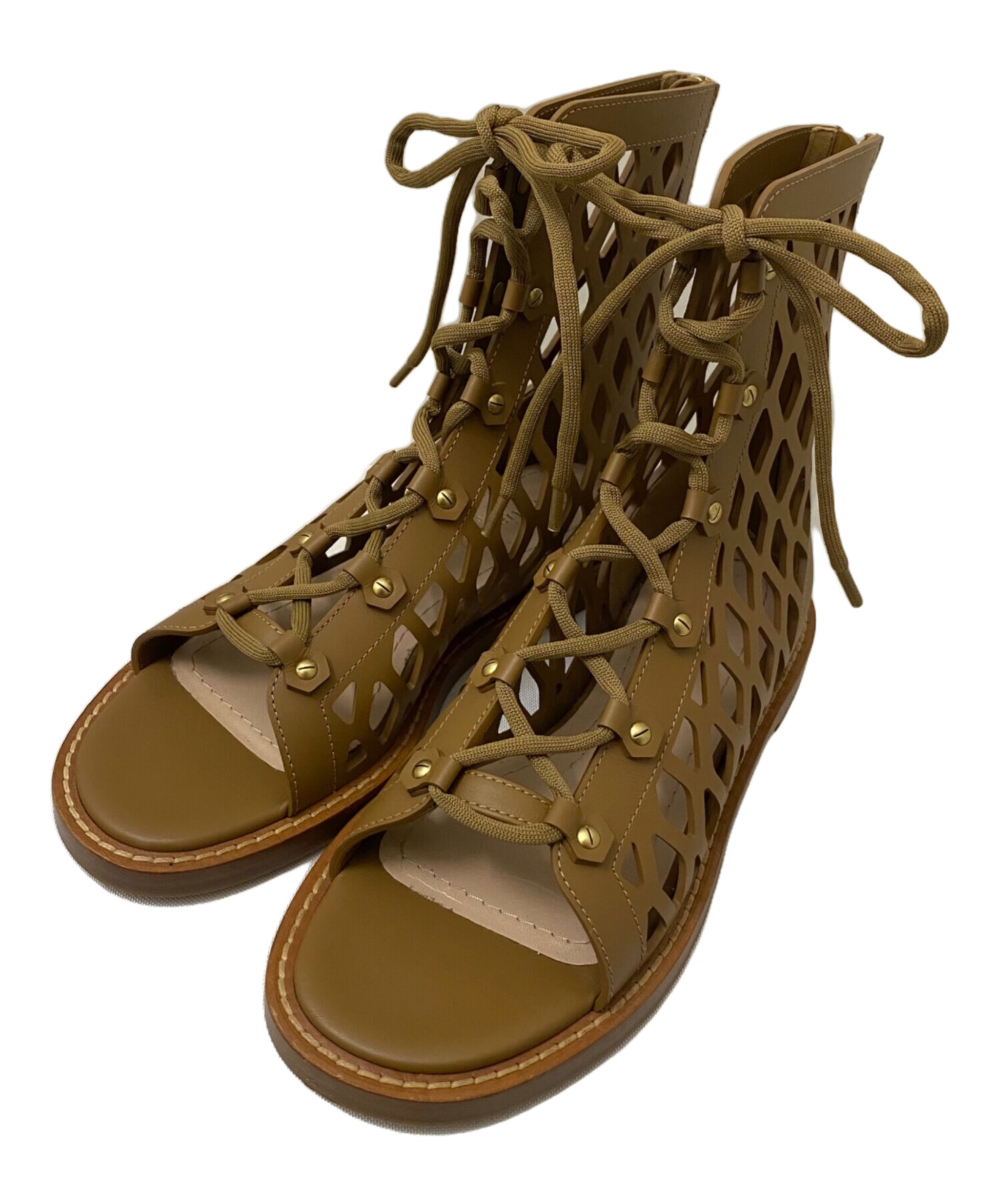 Dior レースアップサンダルサンダル