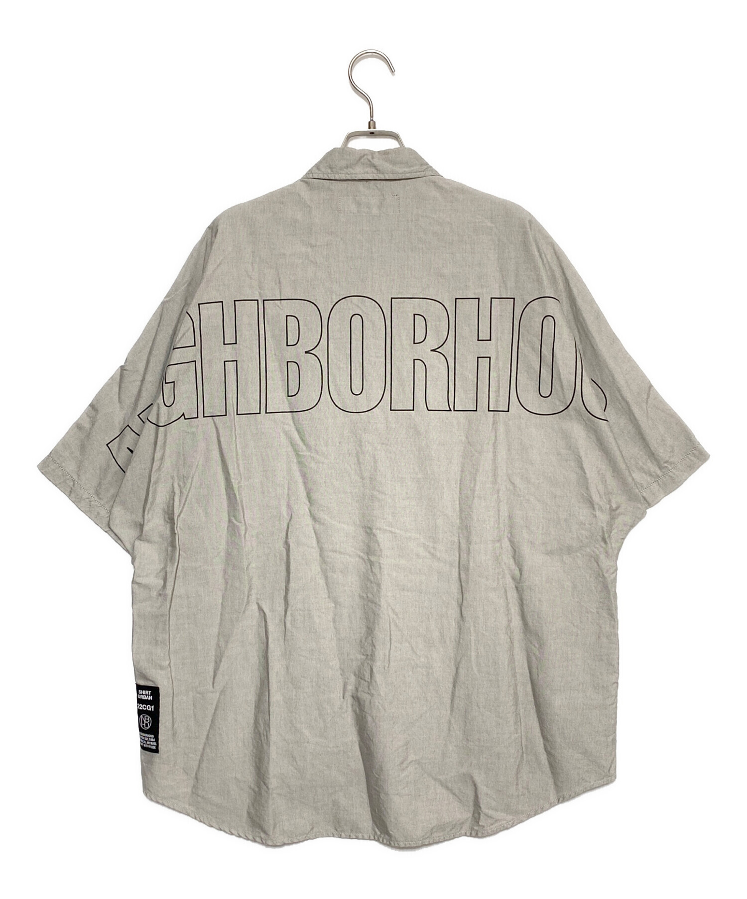 トップス 【GRAY】NEIGHBORHOOD BIG LOGO / C-SHIRT.SS