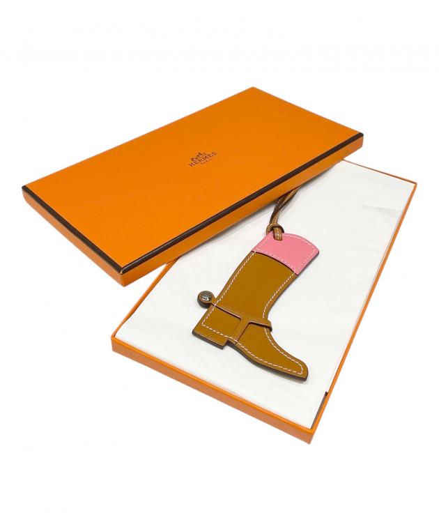 中古・古着通販】HERMES (エルメス) パドックブーツチャーム ブラウン