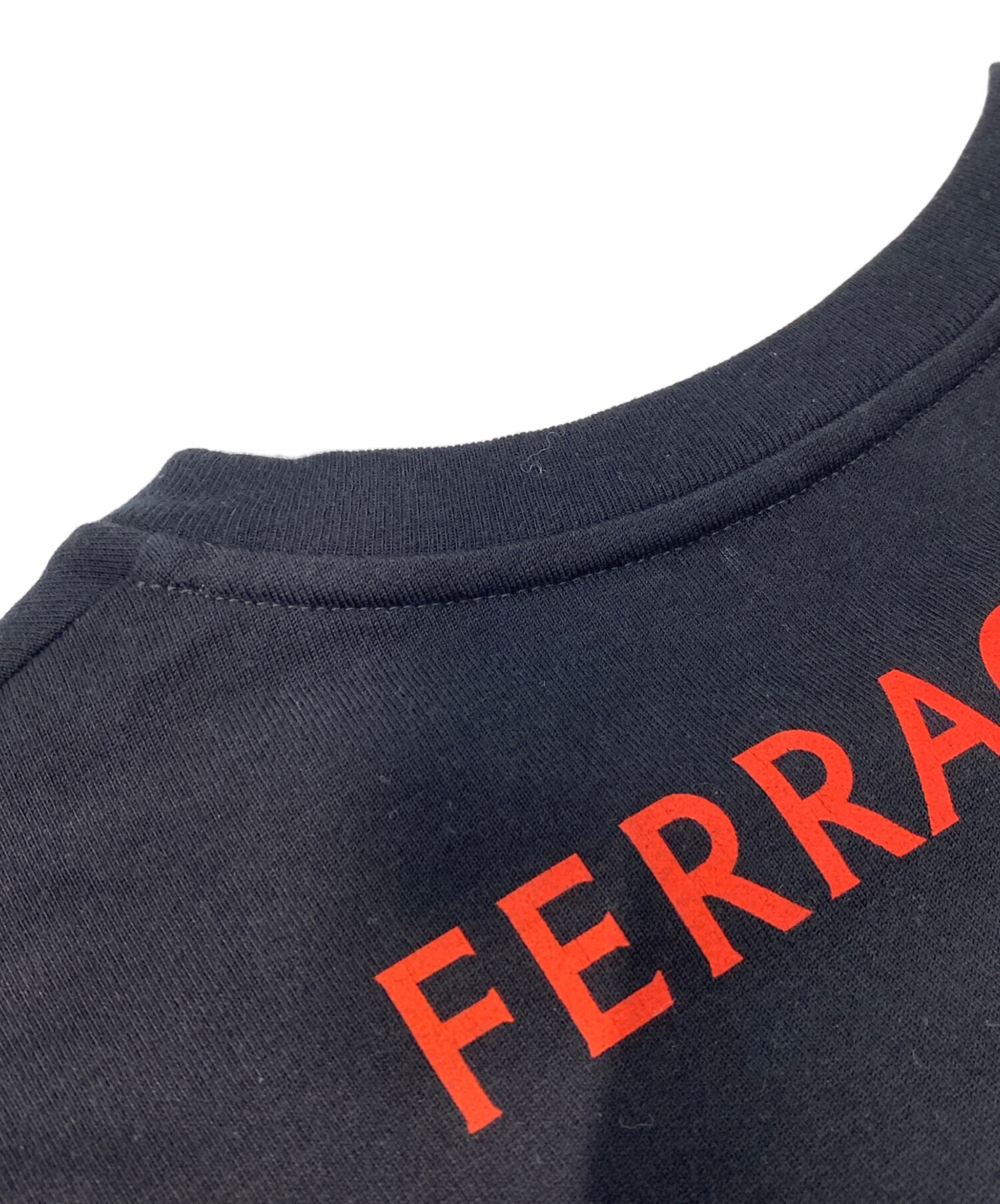 中古・古着通販】Ferragamo (フェラガモ) L/Sカットソー ブラック