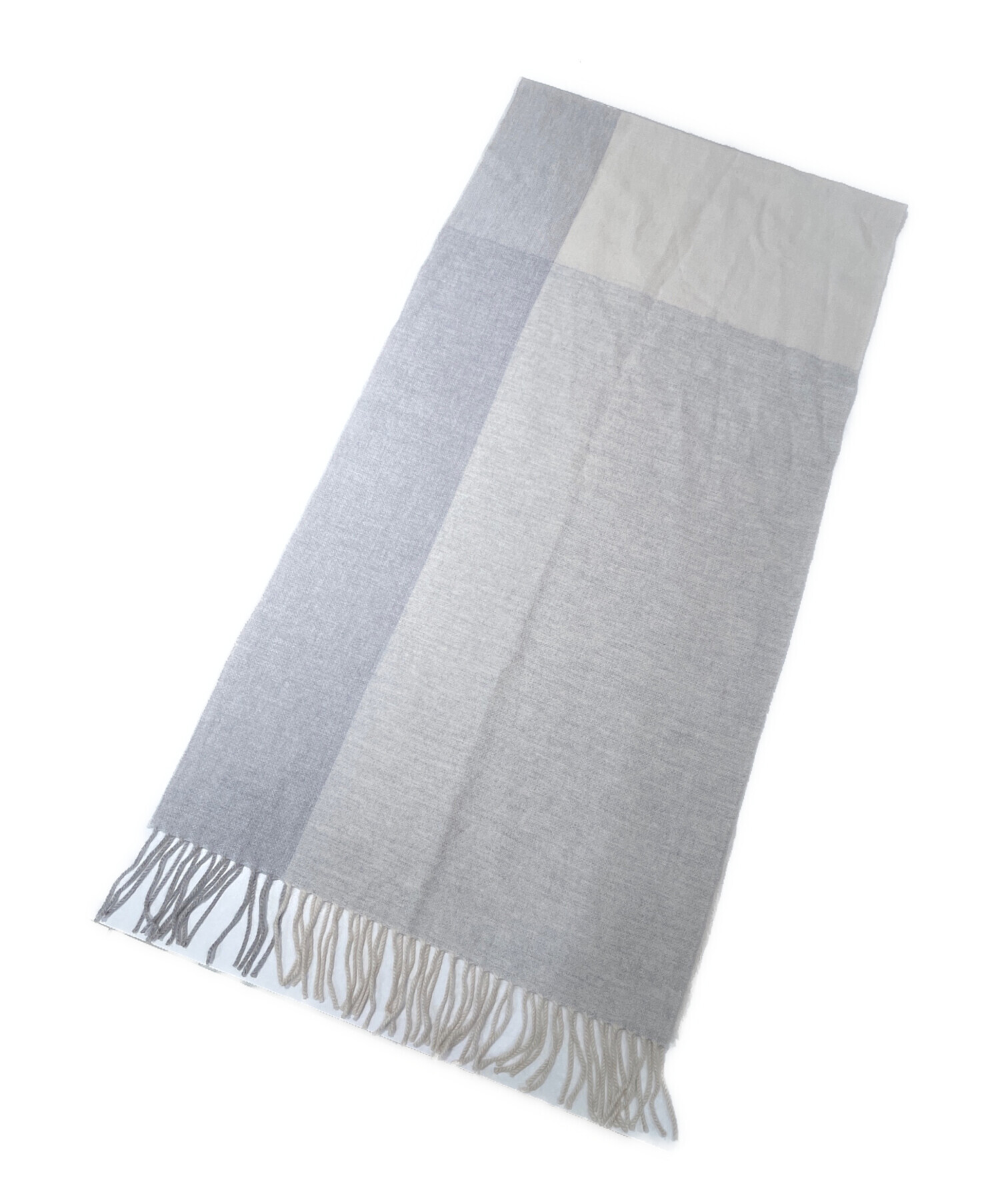 中古・古着通販】HERMES (エルメス) カシミヤマフラー ベージュ