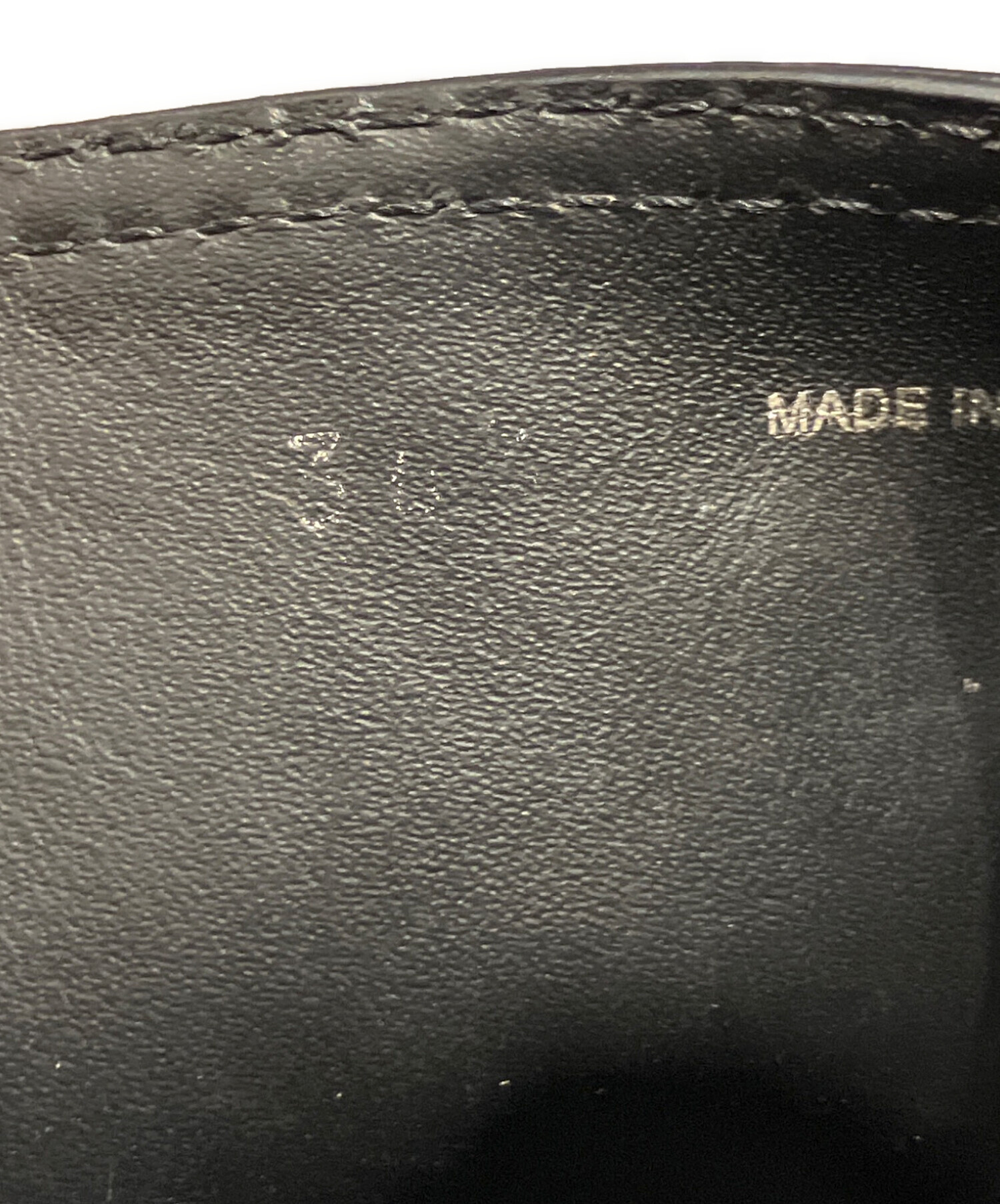 中古・古着通販】MIU MIU (ミュウミュウ) バッグロゴ厚底ブーツ