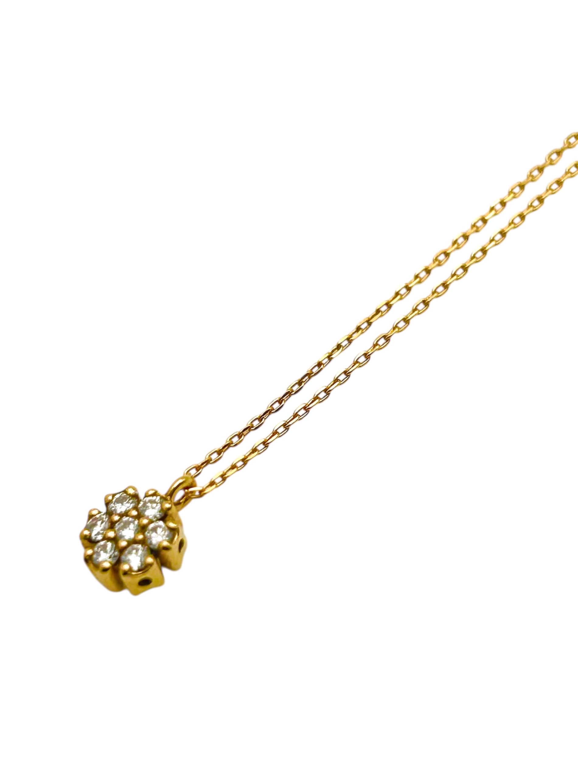 Ponte Vecchio フラワーモチーフ ネックレス　リバーシブル Ponte Vecchio フラワーモチーフ ネックレスリバーシブル