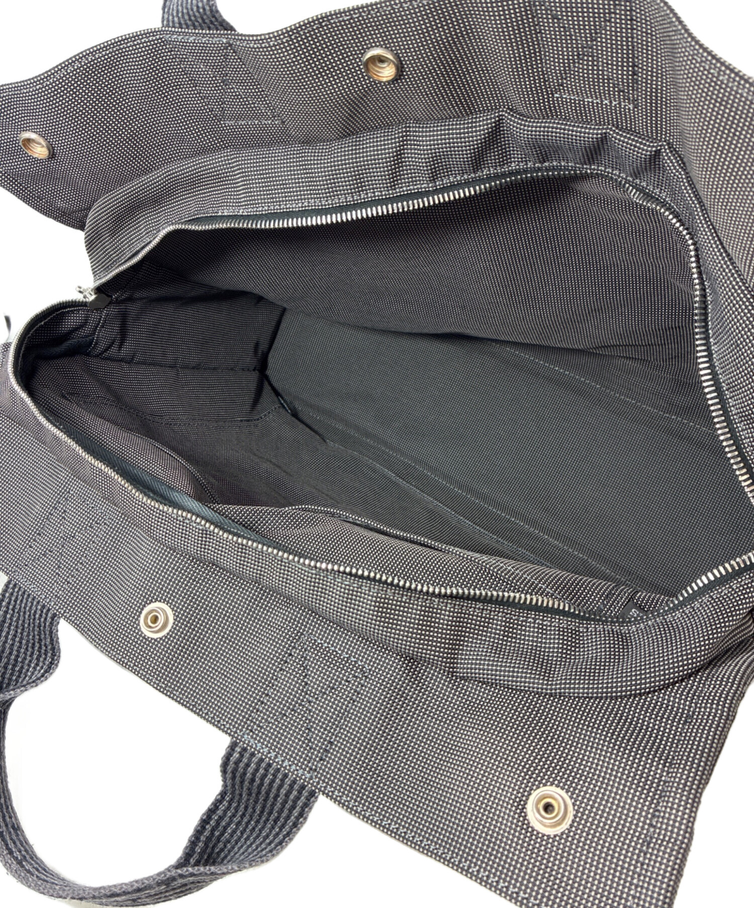 中古・古着通販】HERMES (エルメス) エールバッグGM グレー 中古・古着通販】HERMES (エルメス) エールバッグGM グレー