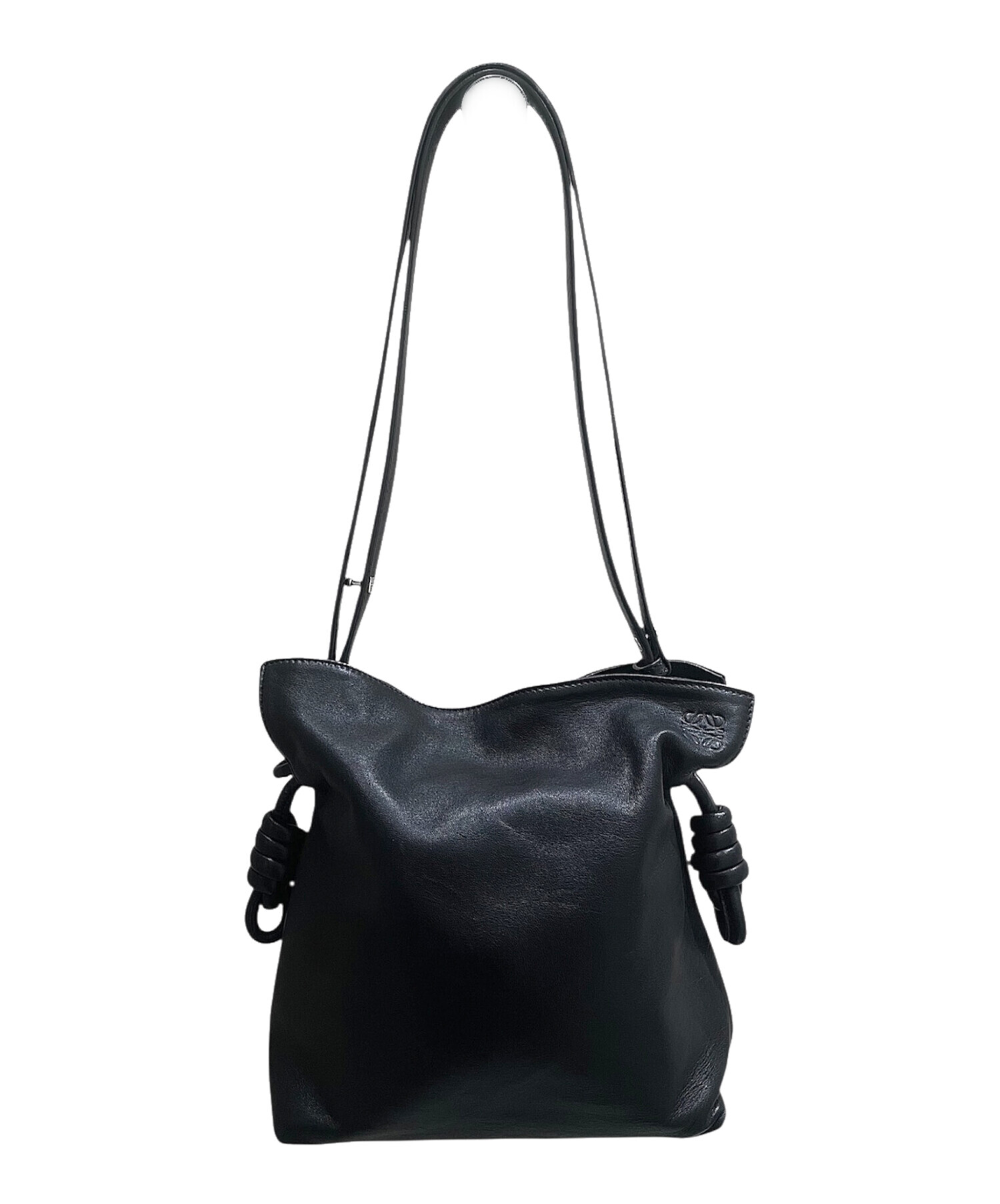 中古・古着通販】LOEWE (ロエベ) フラメンコ ノット スモール ブラック 