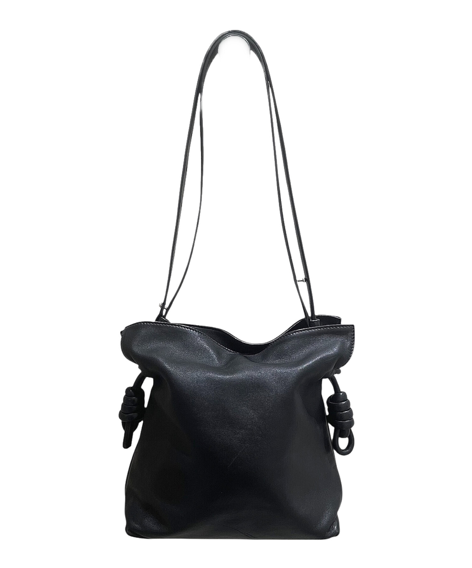 中古・古着通販】LOEWE (ロエベ) フラメンコ ノット スモール ブラック 